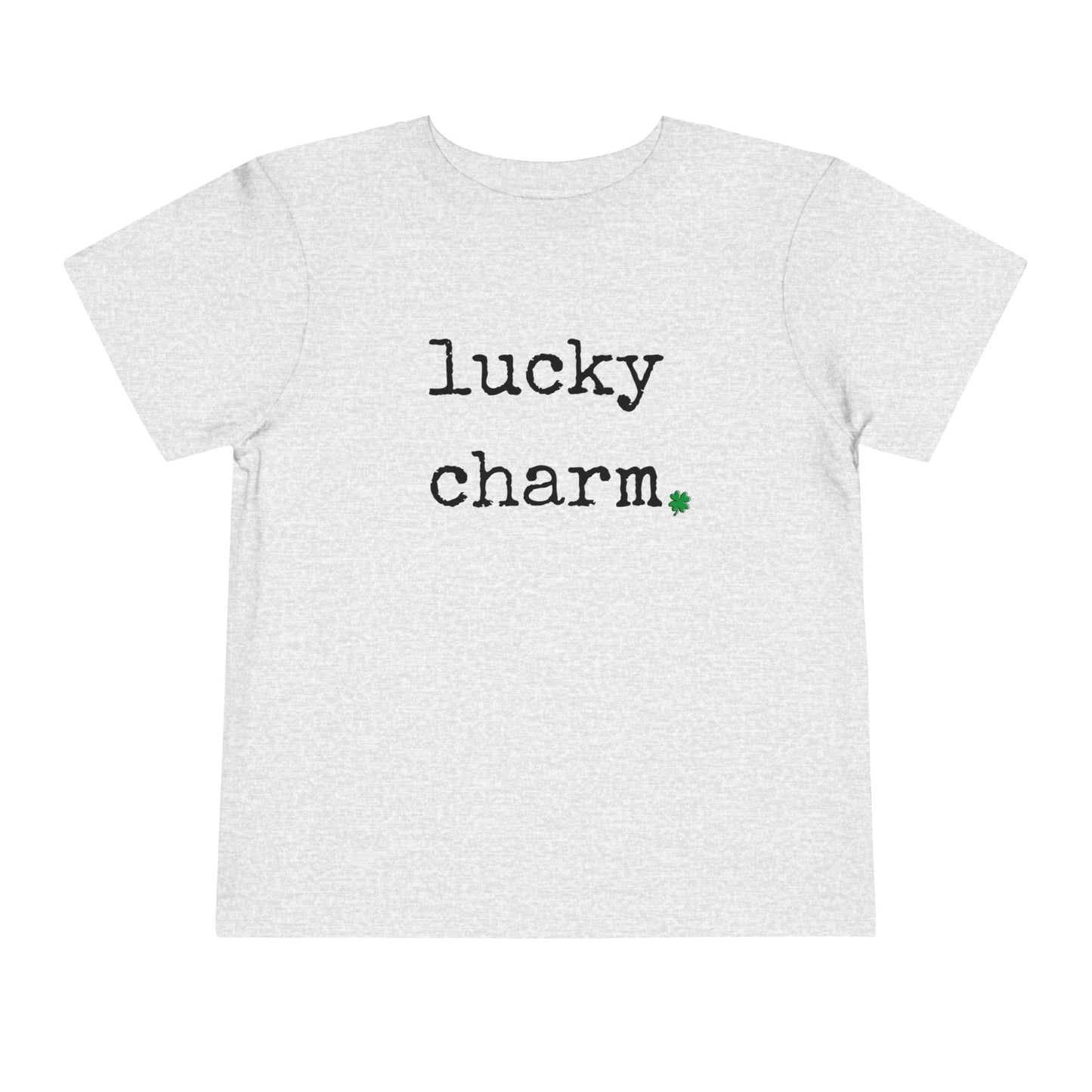 Toddler Short Sleeve Tee - Lucky Charm - Perfect for St. Patrick's Day and Everyday Wear