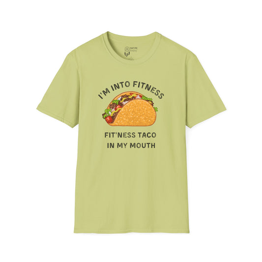 Funny Taco Fitness Unisex T-Shirt - Perfect for Foodies and Gym Enthusiasts