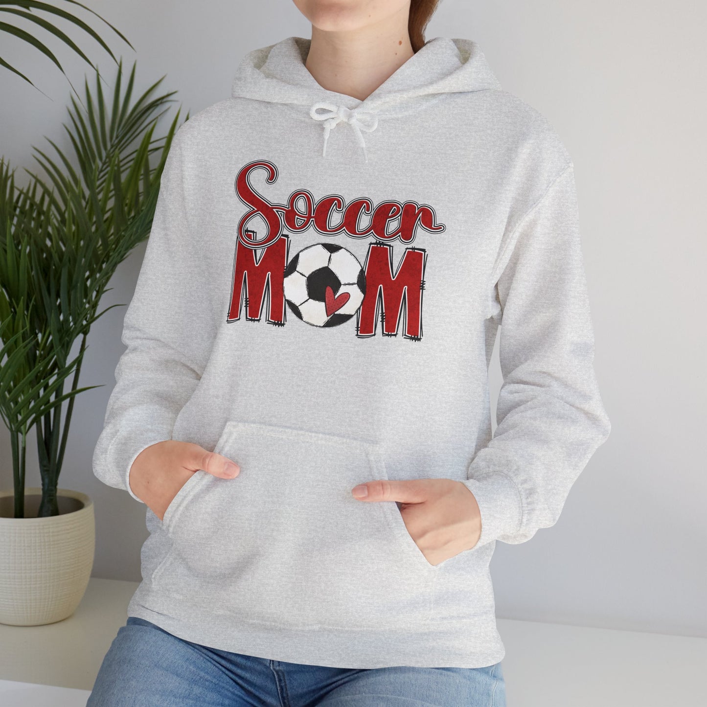 Soccer Mom Sweatshirt - Unisex Heavy Blend Hoodie for Sports Enthusiasts