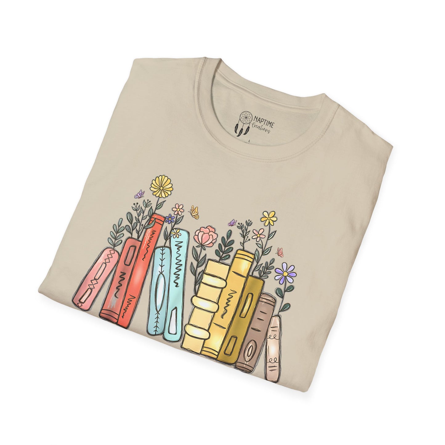 Book Lover Unisex T-Shirt - "There Is No Such Thing As Too Many Books"