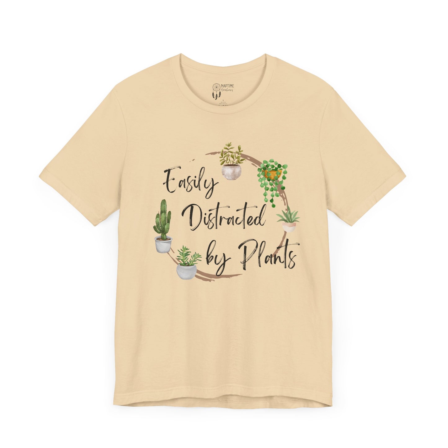 Easily Distracted by Plants Unisex Tee - Perfect for Plant Lovers