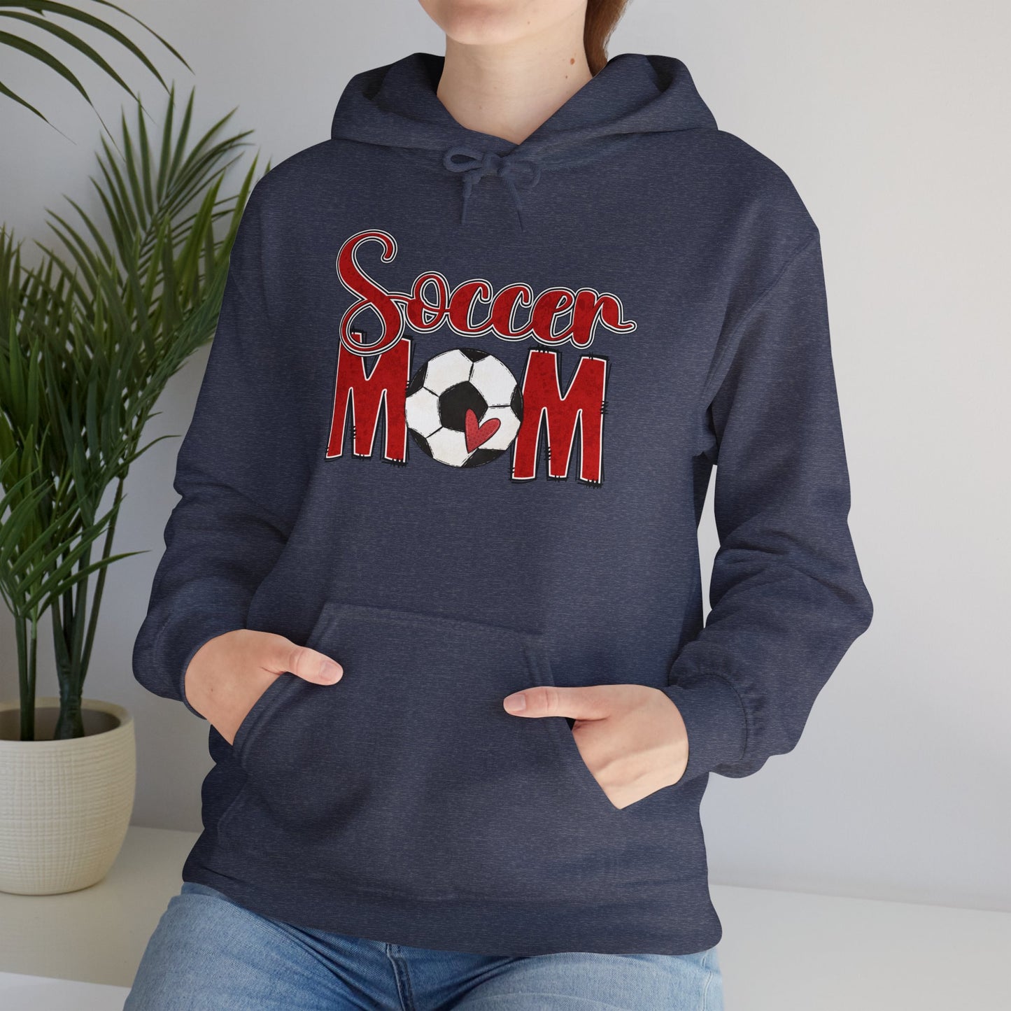 Soccer Mom Sweatshirt - Unisex Heavy Blend Hoodie for Sports Enthusiasts