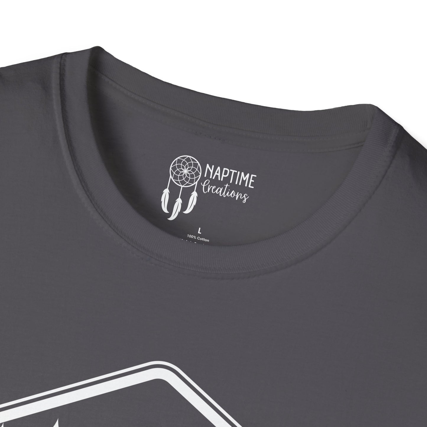 Unisex Softstyle T-Shirt - 'OUTSIDER' Camping Adventure Tee