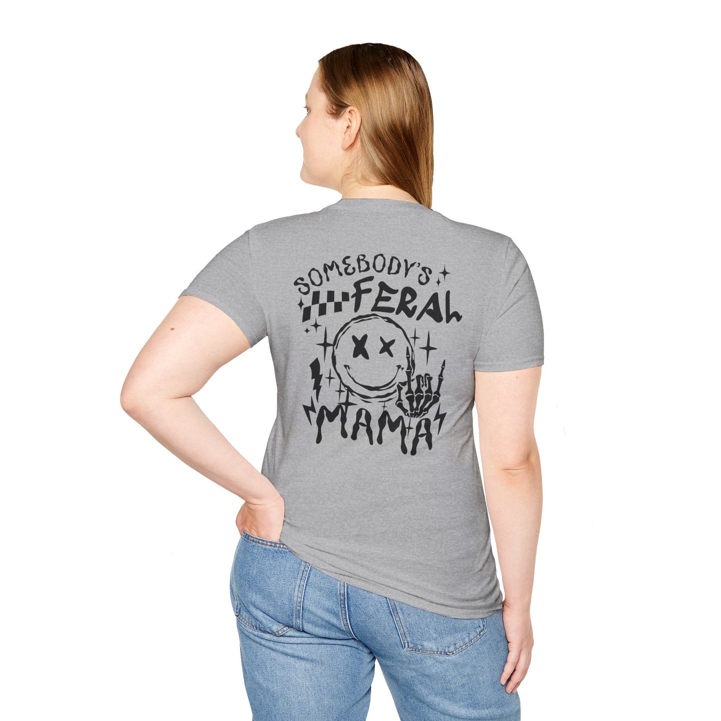 Feral Mama Unisex Softstyle T-Shirt