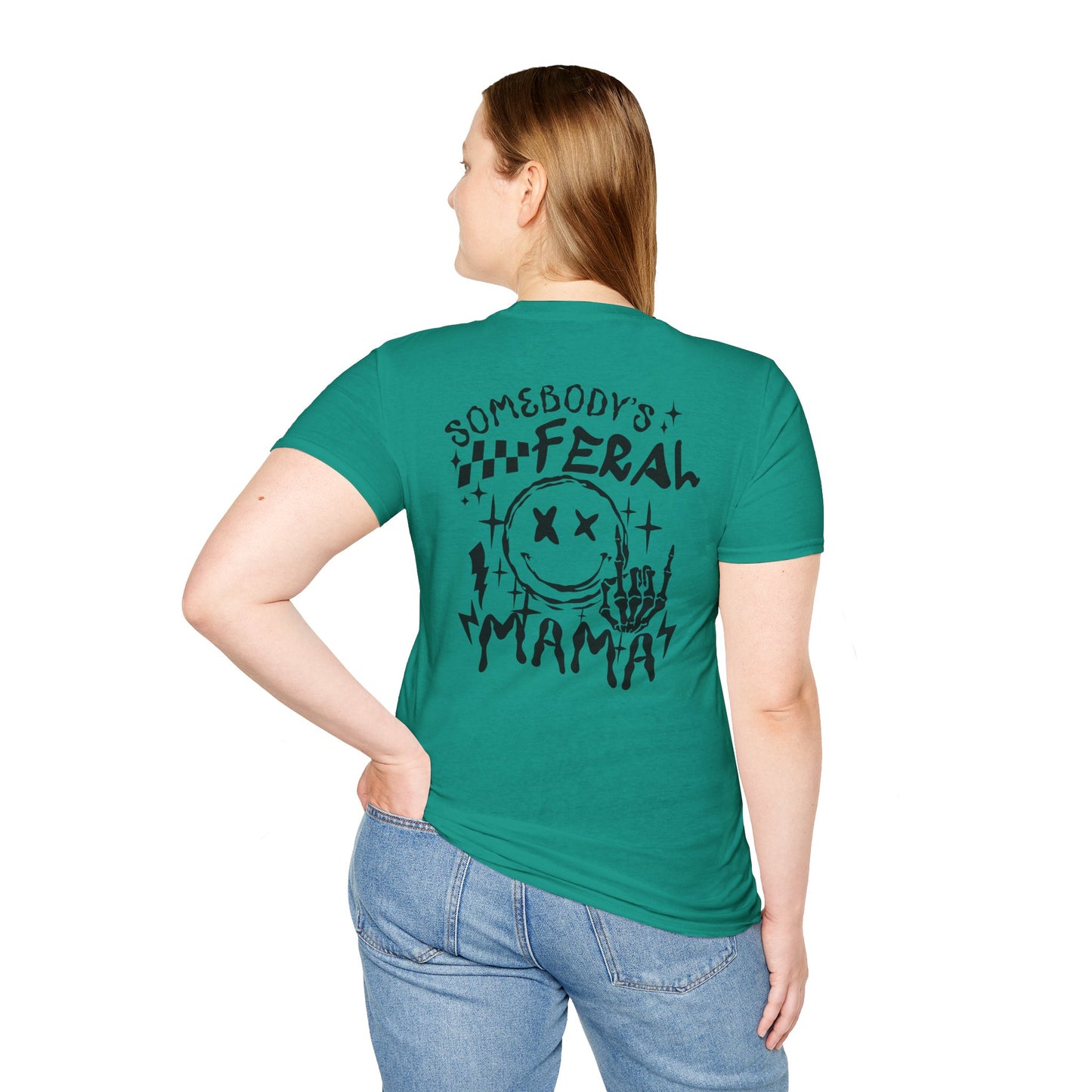 Feral Mama Unisex Softstyle T-Shirt