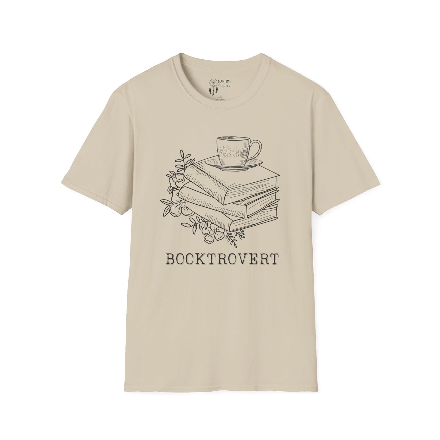 Book Lover's Unisex Softstyle T-Shirt - Cozy Reads Design