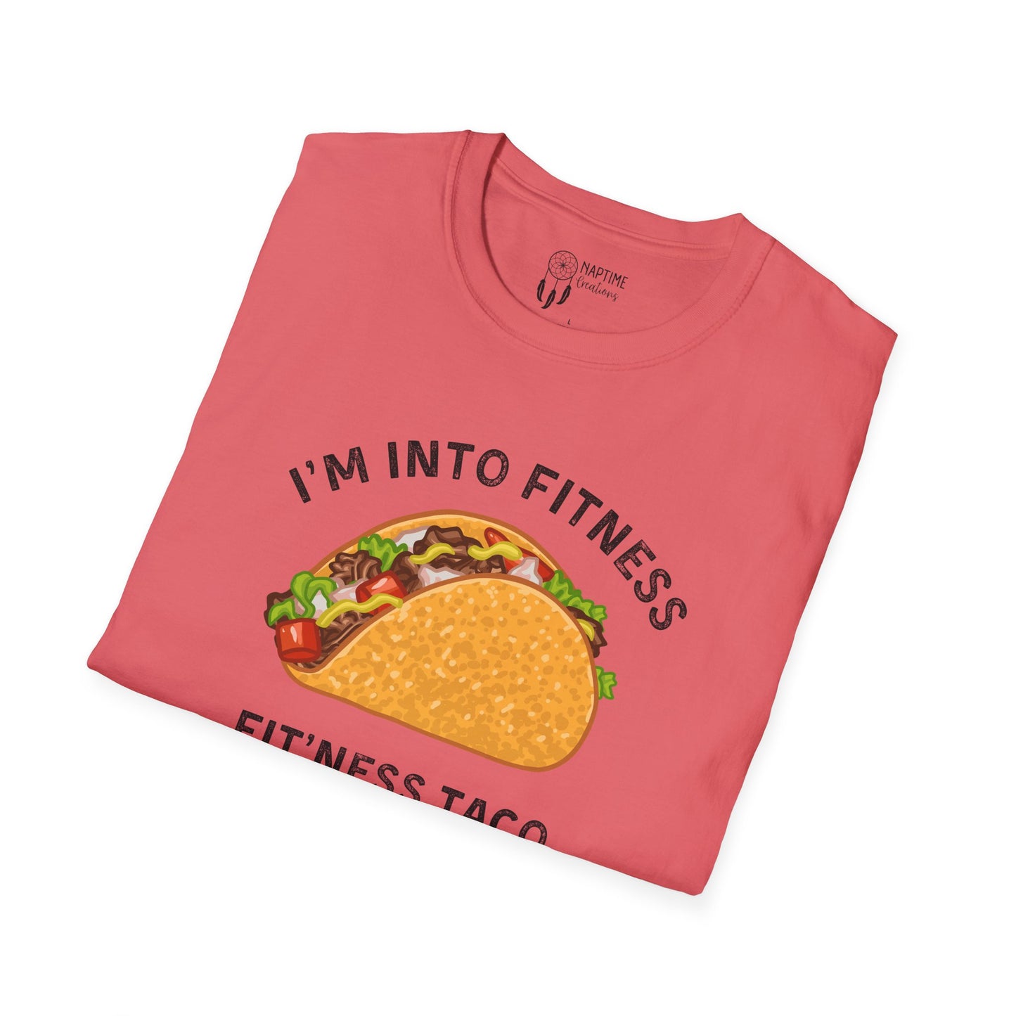 Funny Taco Fitness Unisex T-Shirt - Perfect for Foodies and Gym Enthusiasts