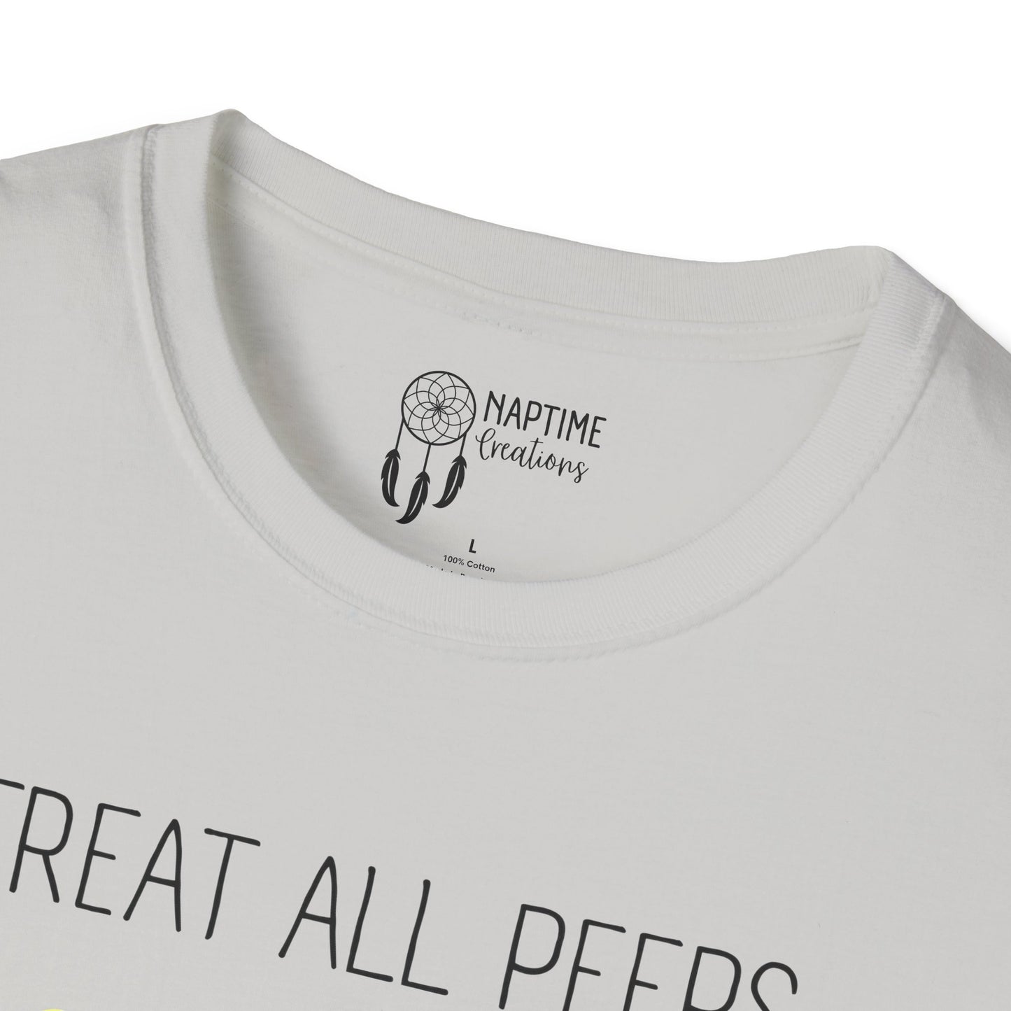 Treat All Peeps with Kindness Unisex T-Shirt – Cute Easter Tee for Spring Celebrations
