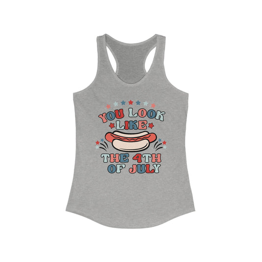 Funny 4th of July Women's Tank Top - 'You Look Like the 4th of July'