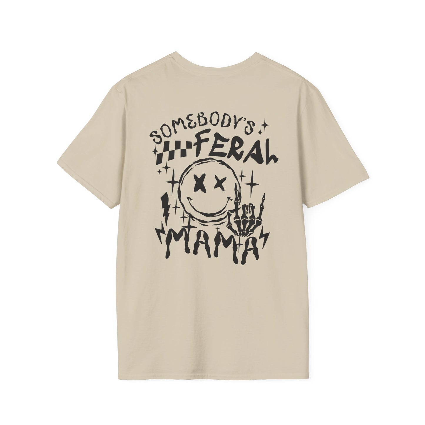 Feral Mama Unisex Softstyle T-Shirt