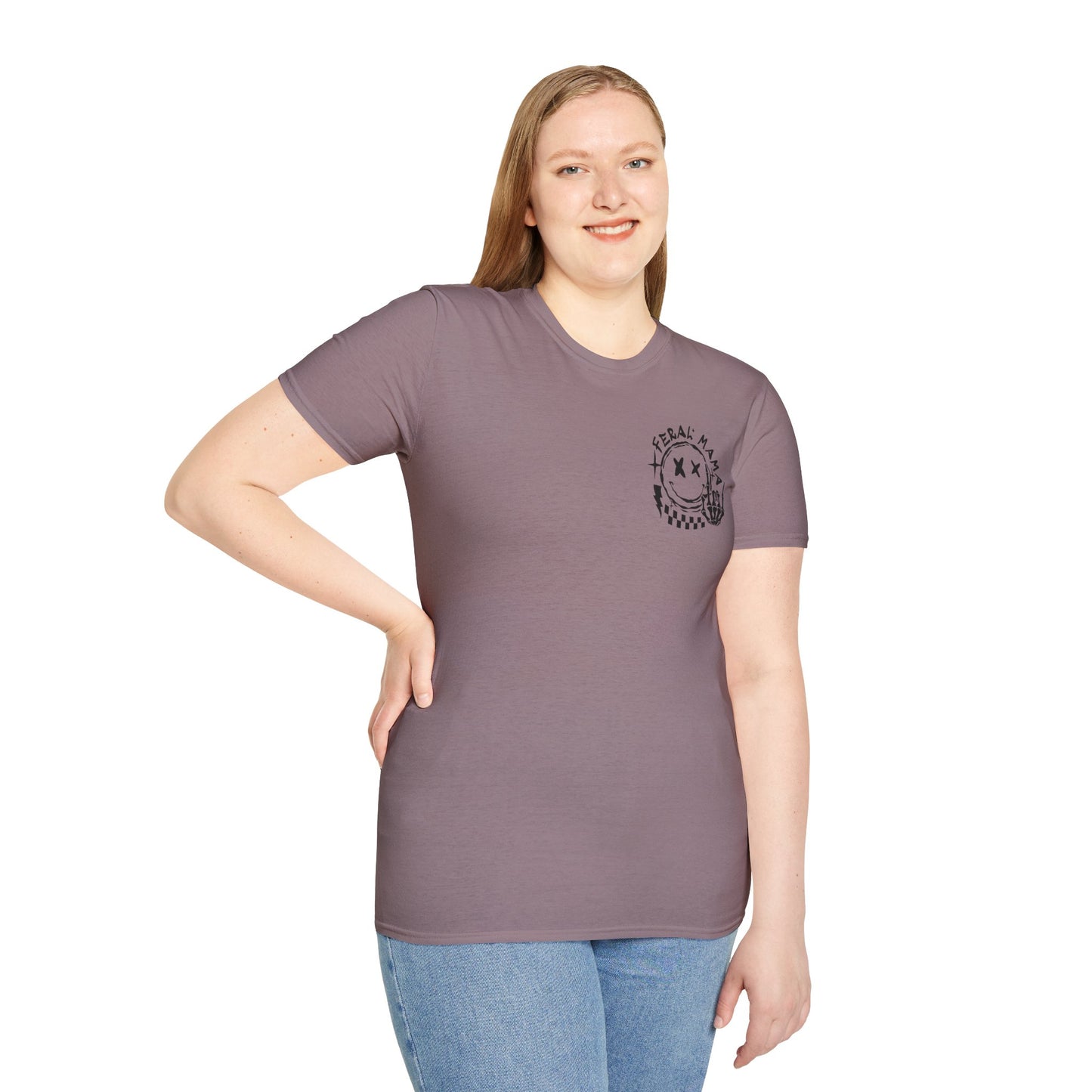 Feral Mama Unisex Softstyle T-Shirt