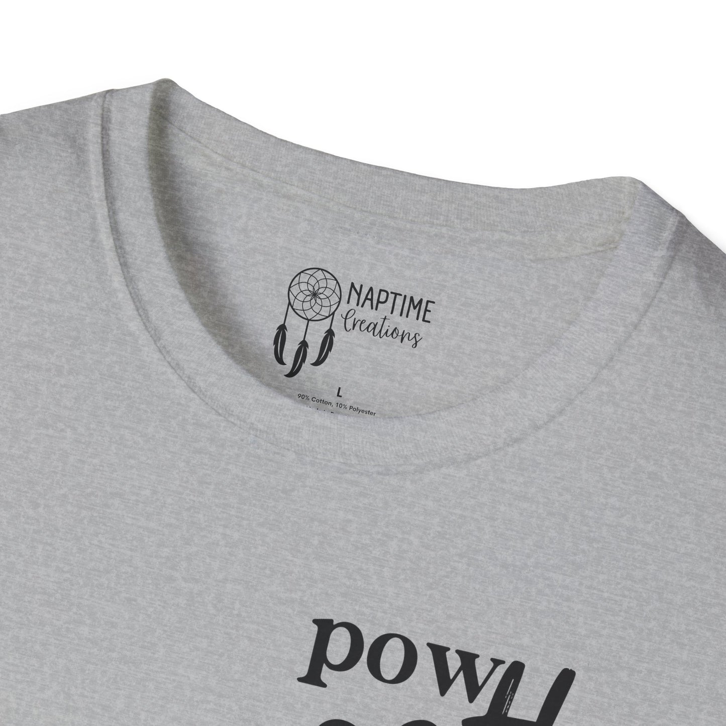 Empowering Unisex T-Shirt - "powHERful" & Inspirational Quote