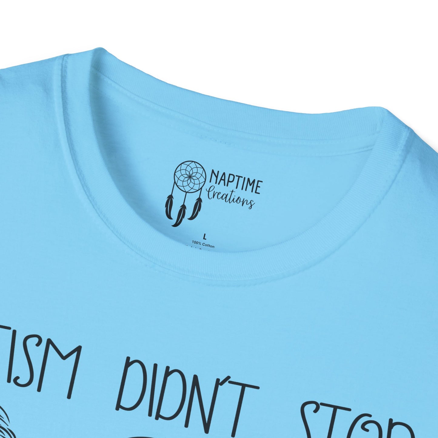 Autism Awareness Unisex Softstyle T-Shirt | Einstein, Mozart, Newton Design