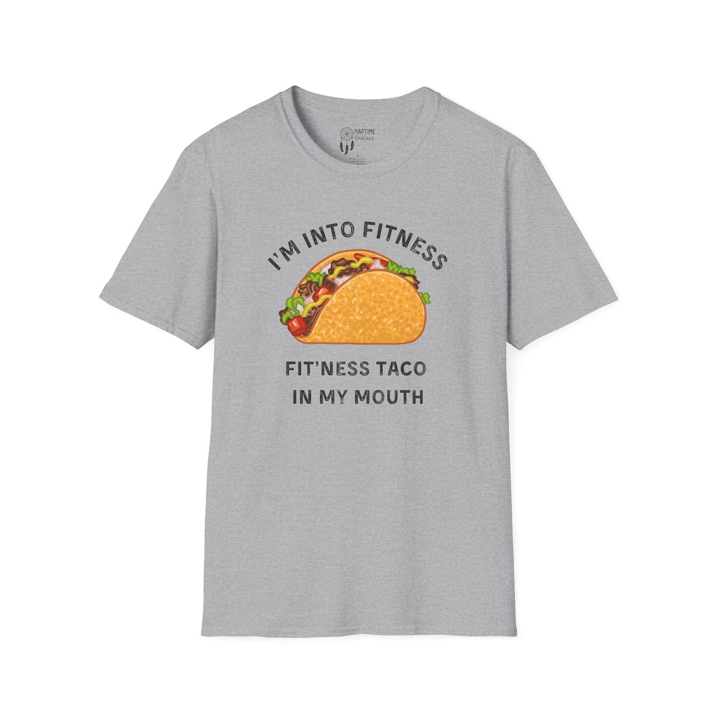 Funny Taco Fitness Unisex T-Shirt - Perfect for Foodies and Gym Enthusiasts