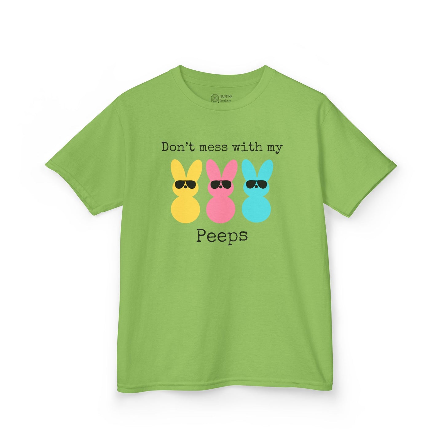 Don’t Mess With My Peeps Kids Heavy Cotton™ Tee l Perfect for Easter