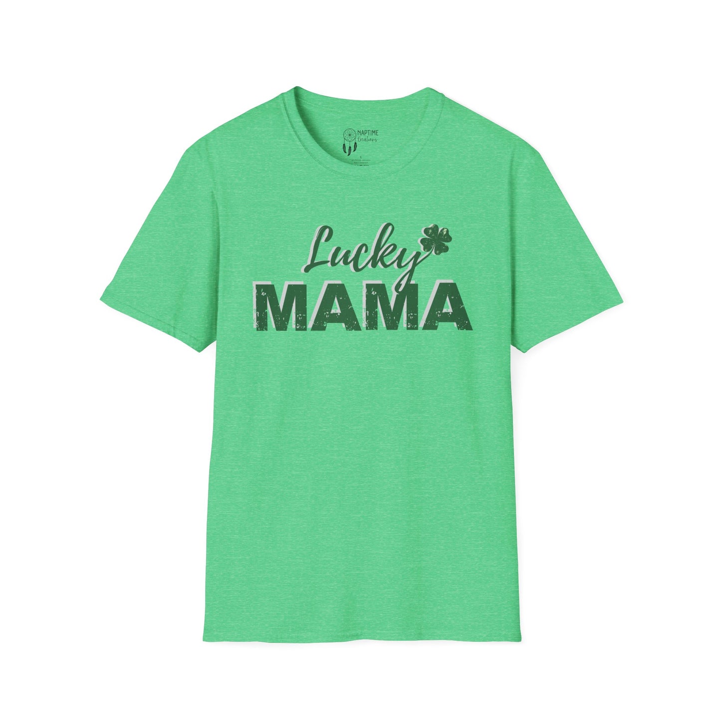Lucky Mama St. Patrick's Day Unisex Softstyle T-Shirt
