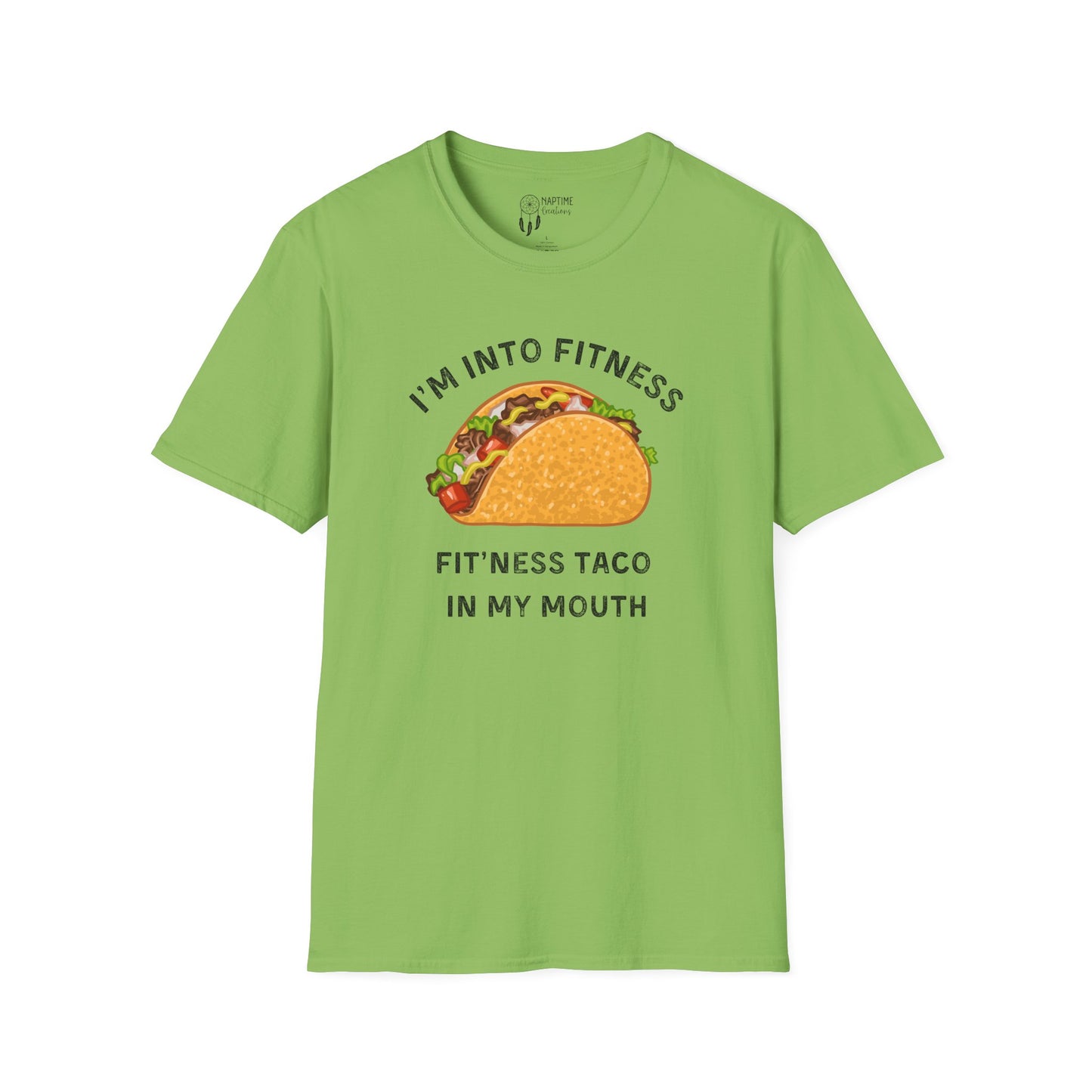 Funny Taco Fitness Unisex T-Shirt - Perfect for Foodies and Gym Enthusiasts