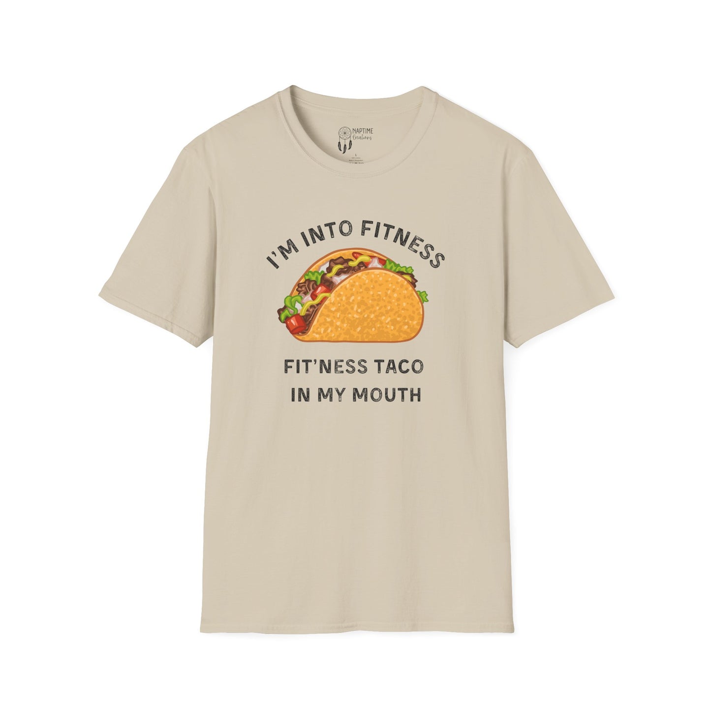 Funny Taco Fitness Unisex T-Shirt - Perfect for Foodies and Gym Enthusiasts