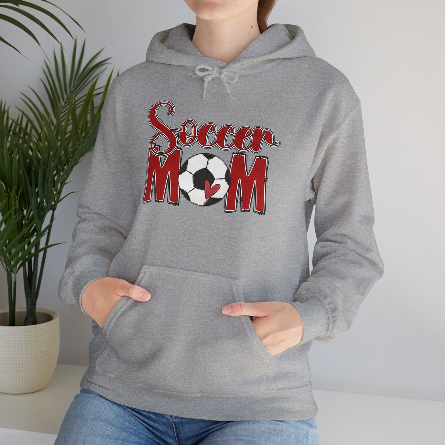 Soccer Mom Sweatshirt - Unisex Heavy Blend Hoodie for Sports Enthusiasts