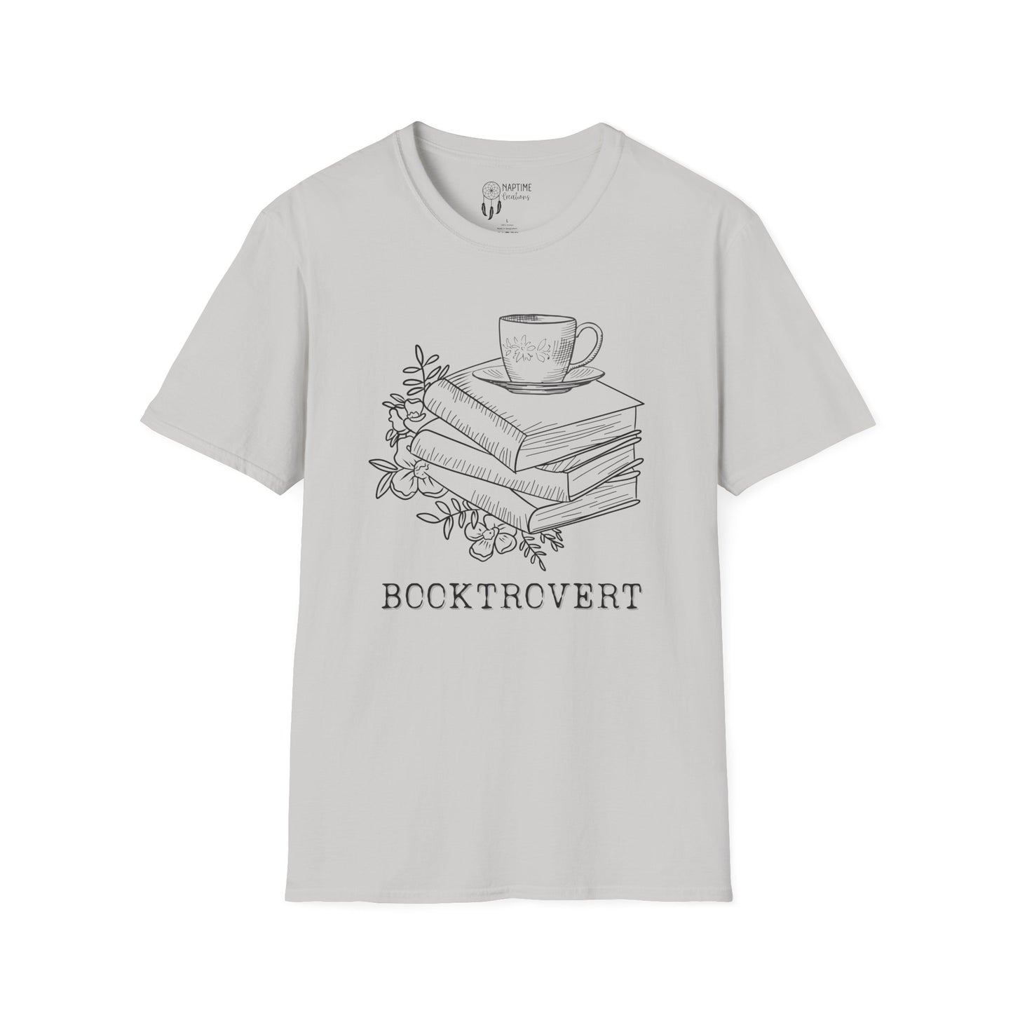 Book Lover's Unisex Softstyle T-Shirt - Cozy Reads Design
