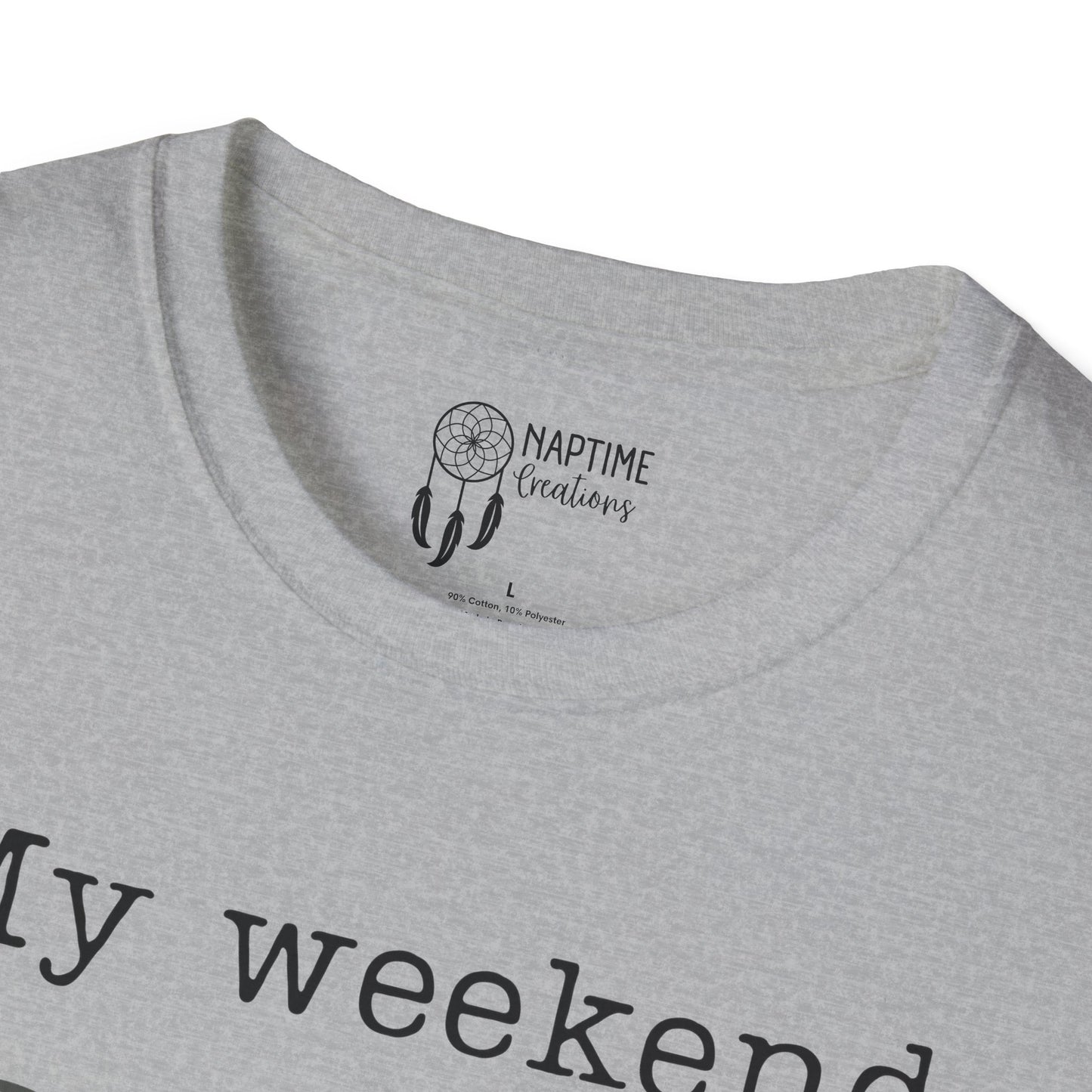 My Weekend is Booked Unisex Softstyle T-Shirt - Perfect for Book Lovers