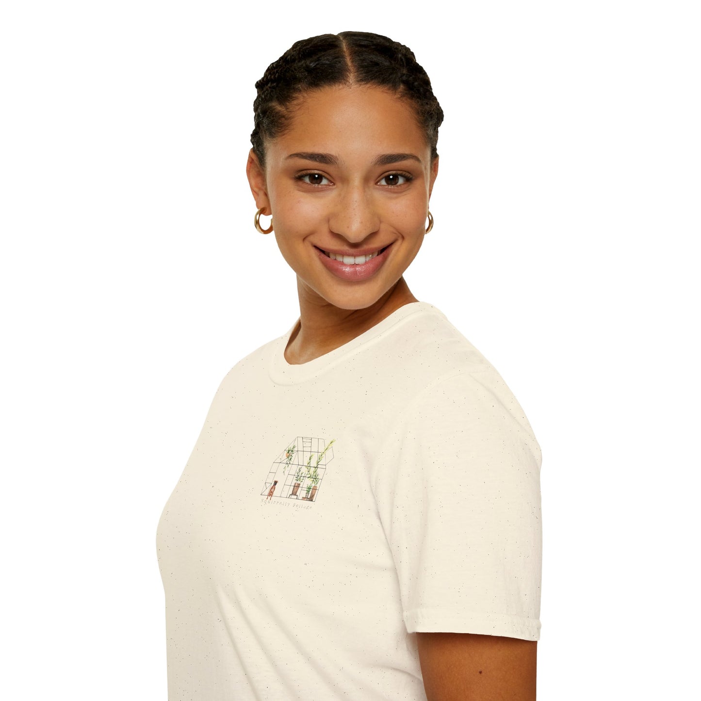 Squirrelly Foliage Botanically Broke T-Shirt