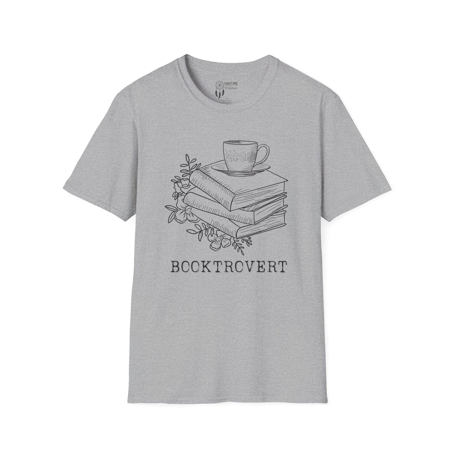 Book Lover's Unisex Softstyle T-Shirt - Cozy Reads Design