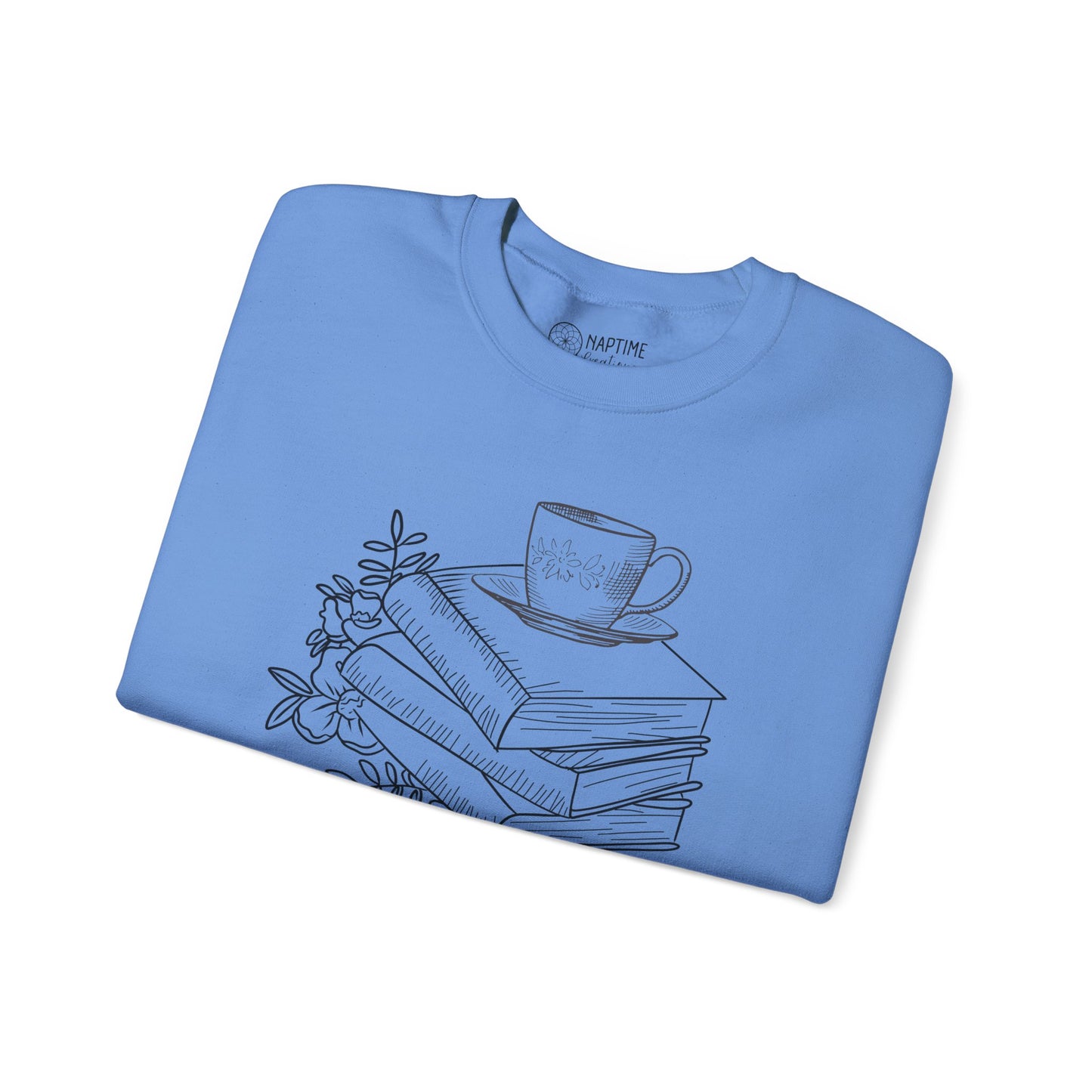 Book Lover's Cozy Crewneck Sweatshirt - Perfect Gift for Introverted Book Lover