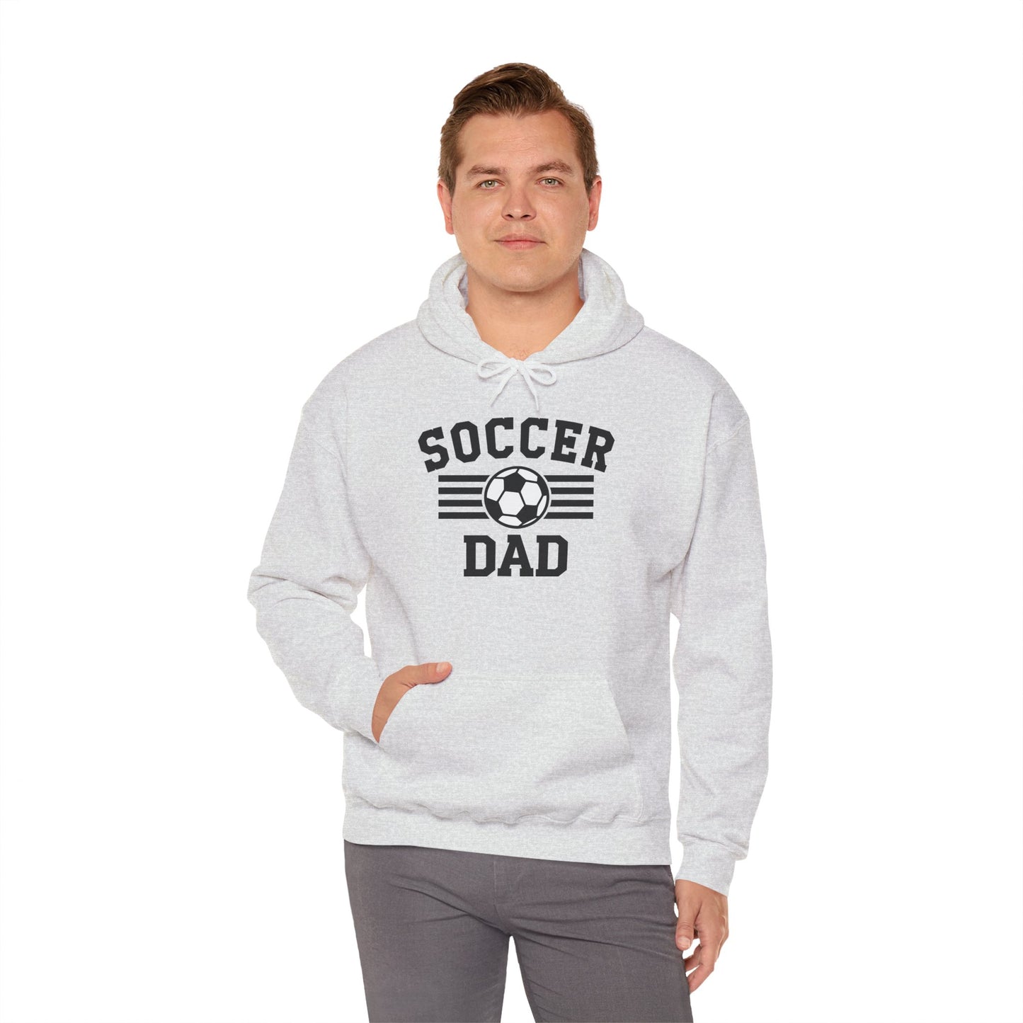 Soccer Dad Unisex Heavy Blend™ Hooded Sweatshirt - Perfect Gift for Soccer Lovers