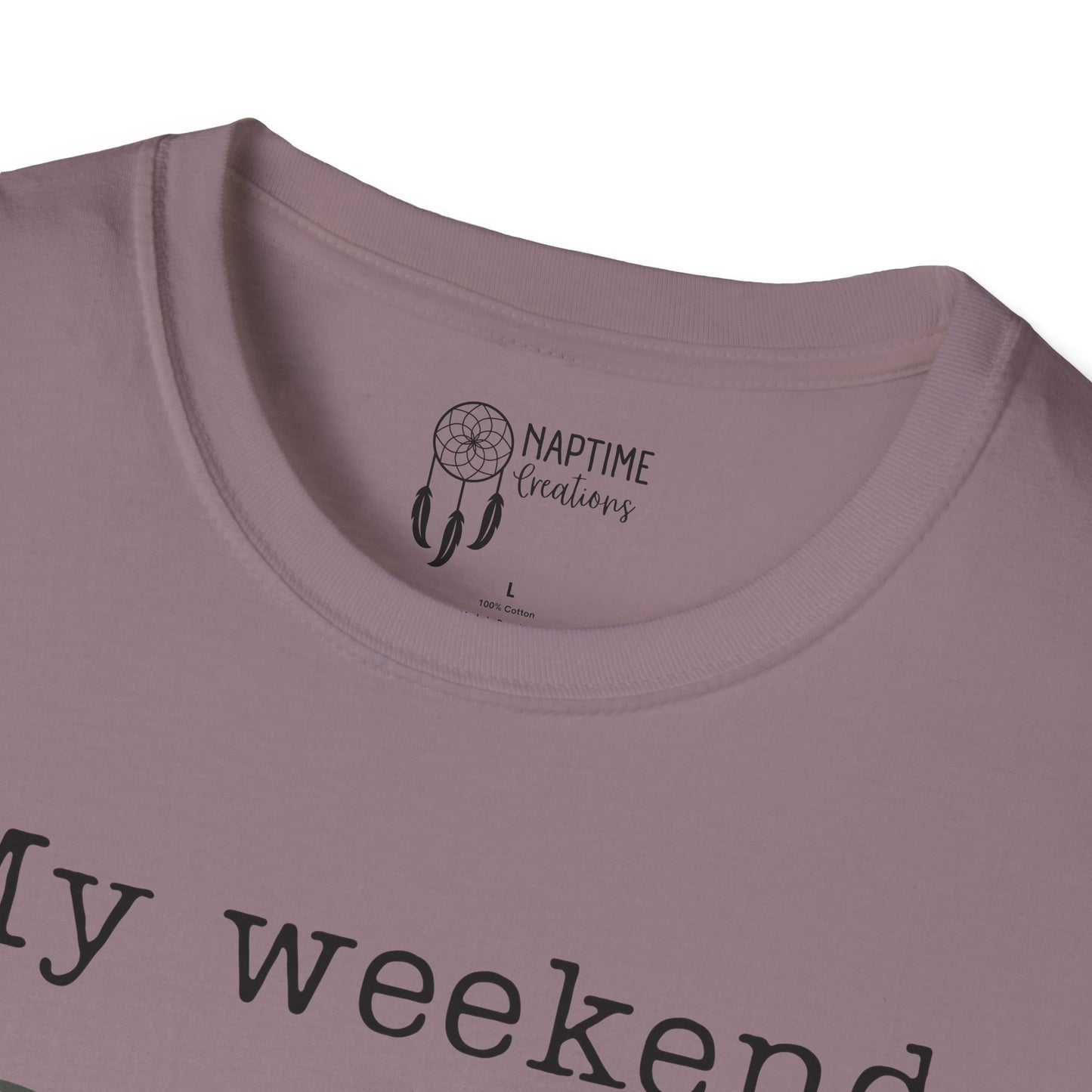 My Weekend is Booked Unisex Softstyle T-Shirt - Perfect for Book Lovers