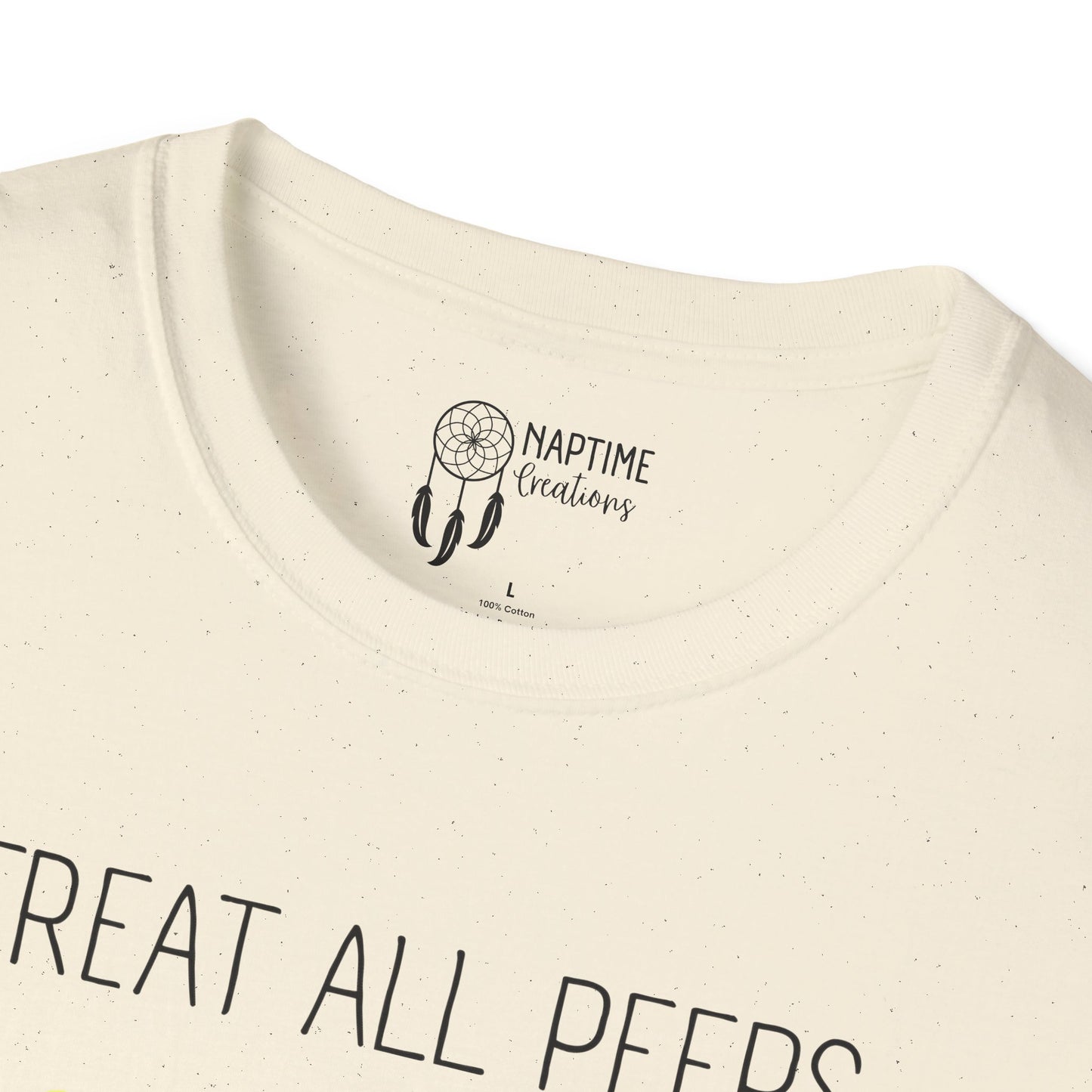 Treat All Peeps with Kindness Unisex T-Shirt – Cute Easter Tee for Spring Celebrations
