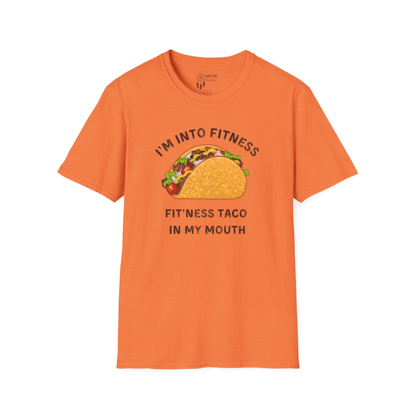Funny Taco Fitness Unisex T-Shirt - Perfect for Foodies and Gym Enthusiasts