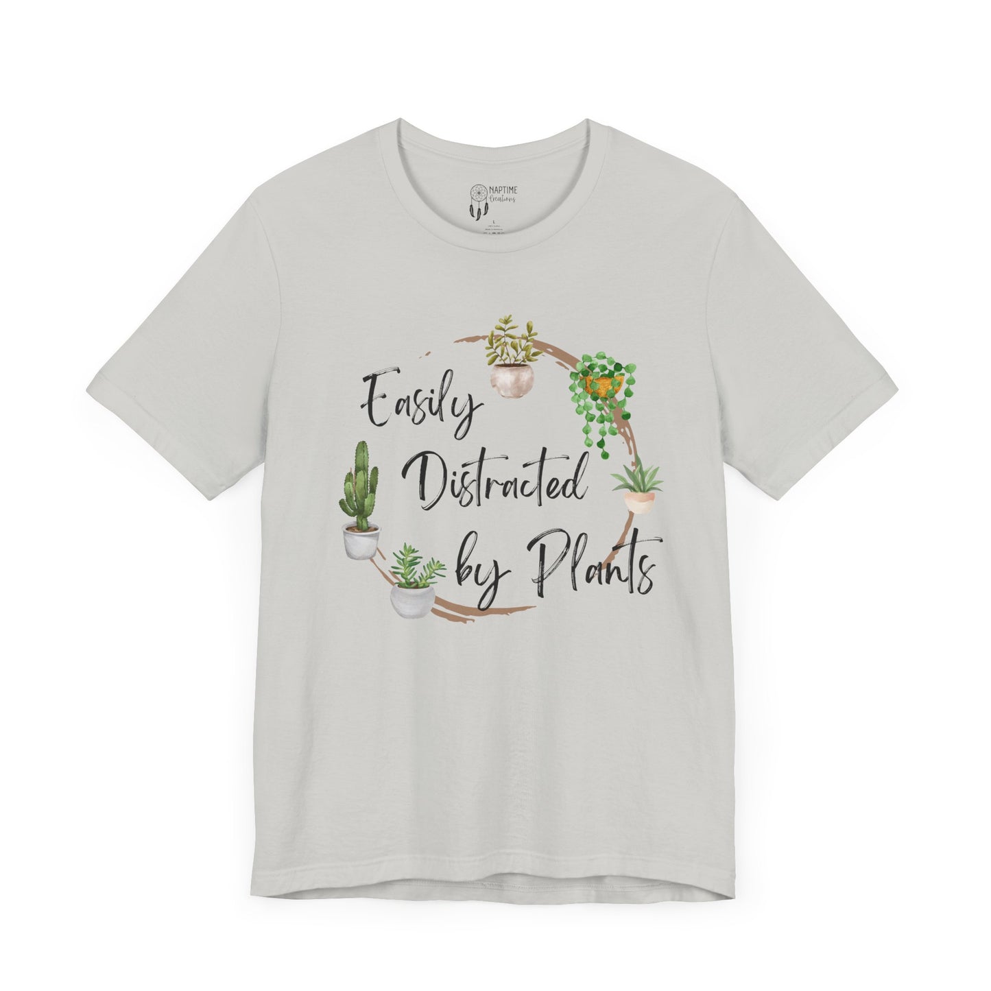 Easily Distracted by Plants Unisex Tee - Perfect for Plant Lovers
