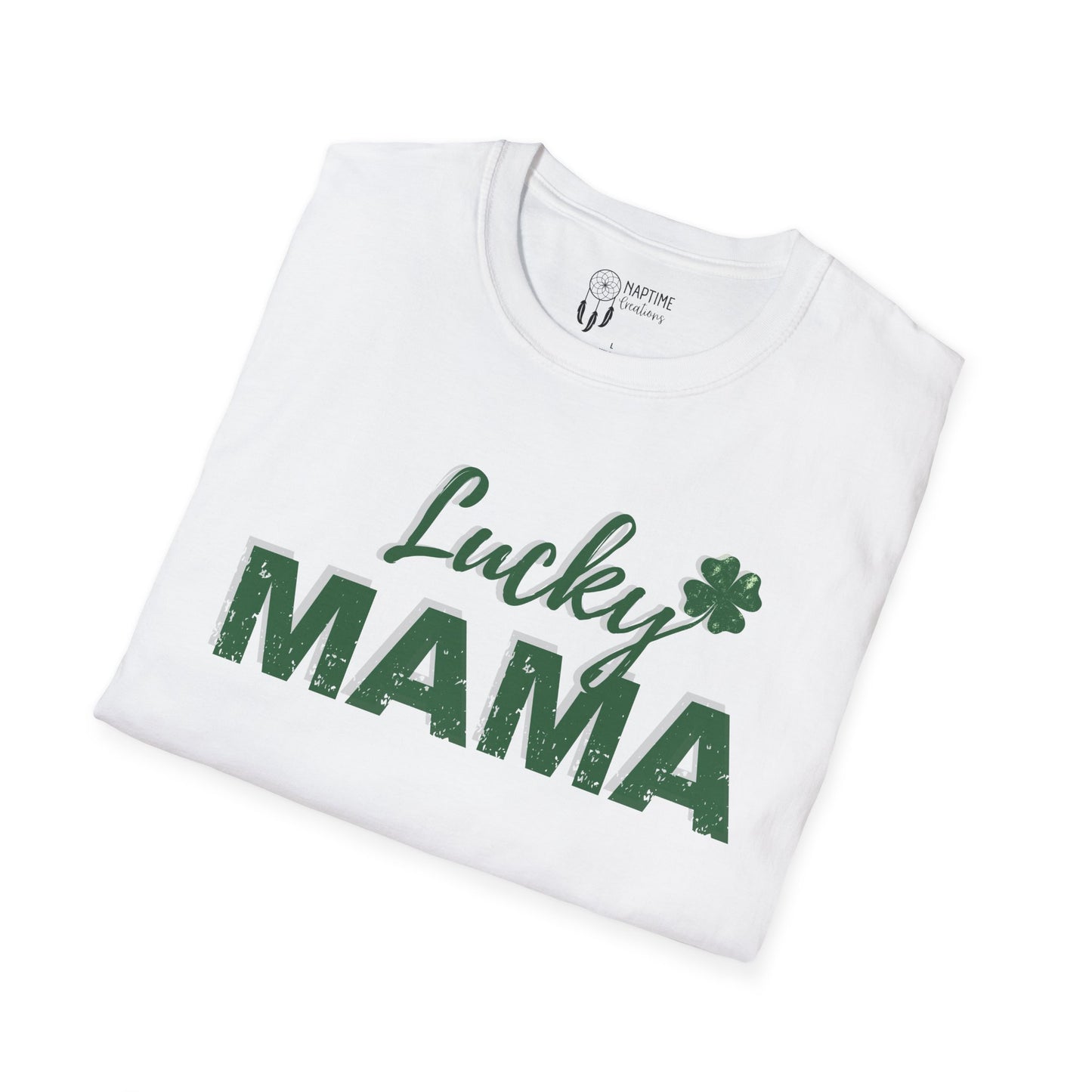 Lucky Mama St. Patrick's Day Unisex Softstyle T-Shirt