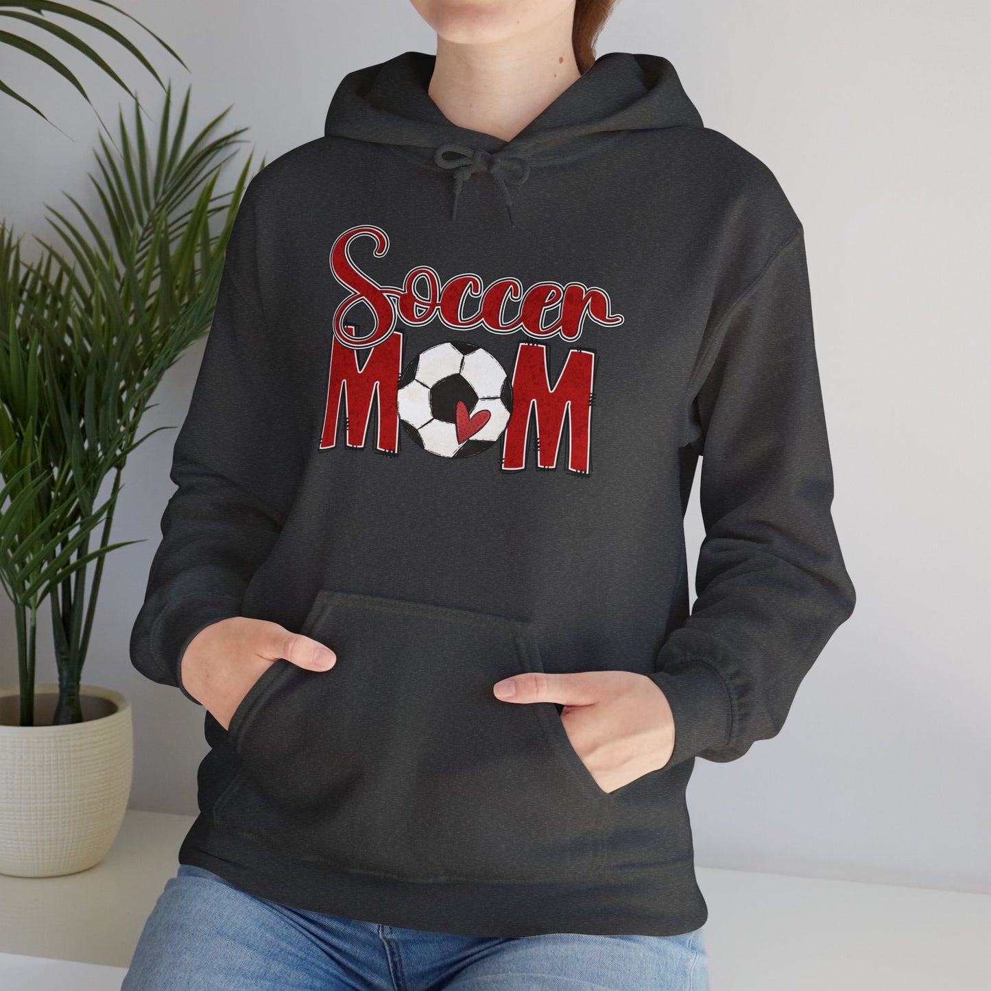 Soccer Mom Sweatshirt - Unisex Heavy Blend Hoodie for Sports Enthusiasts