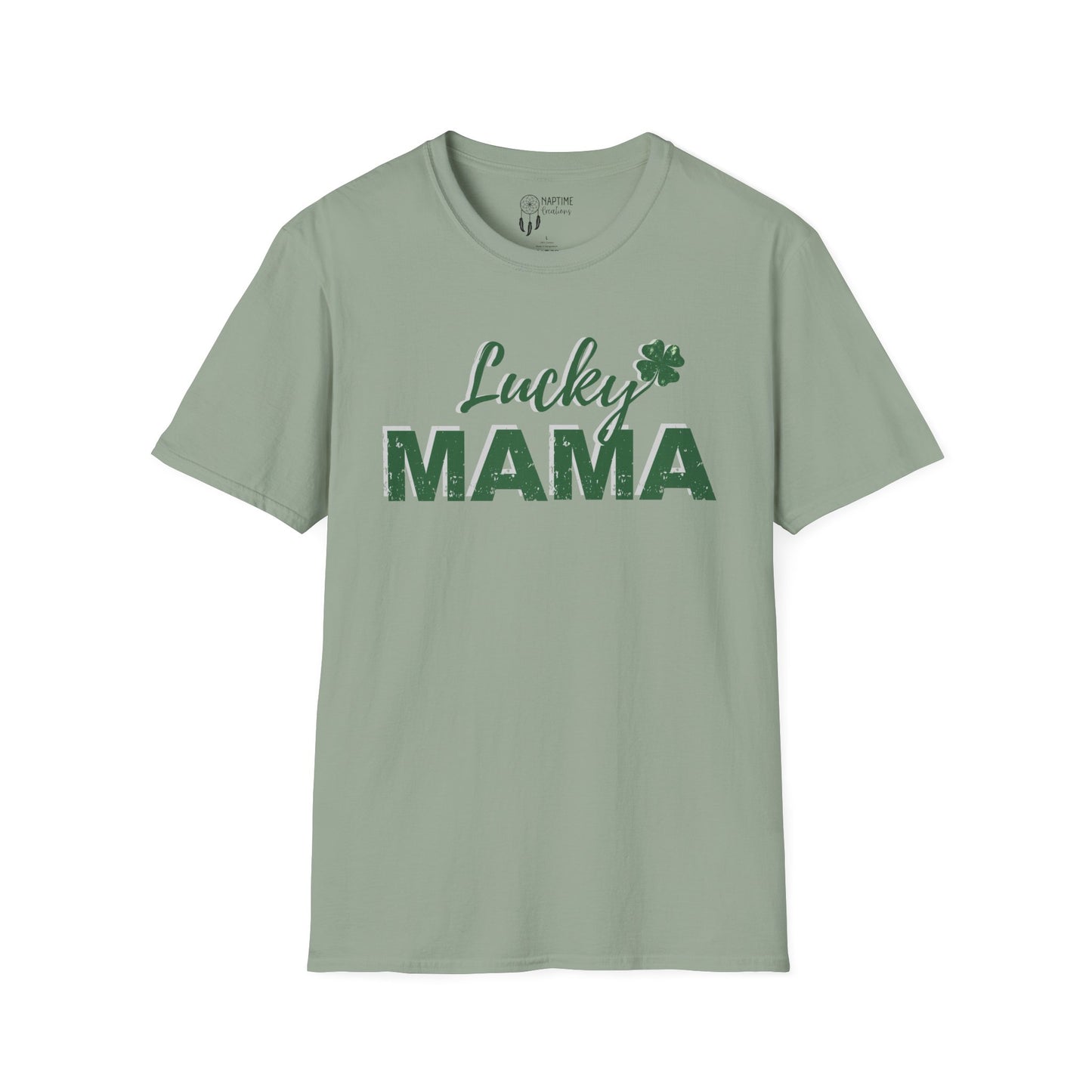 Lucky Mama St. Patrick's Day Unisex Softstyle T-Shirt