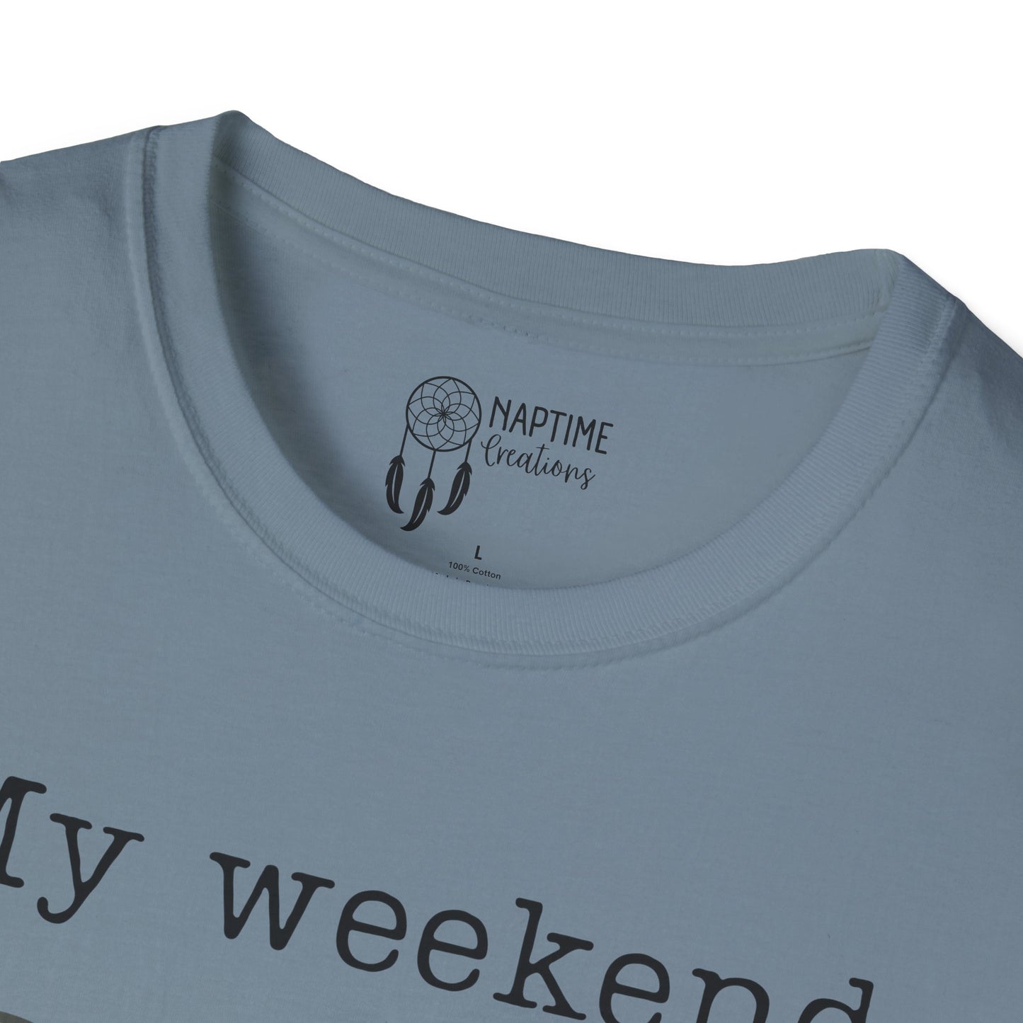 My Weekend is Booked Unisex Softstyle T-Shirt - Perfect for Book Lovers
