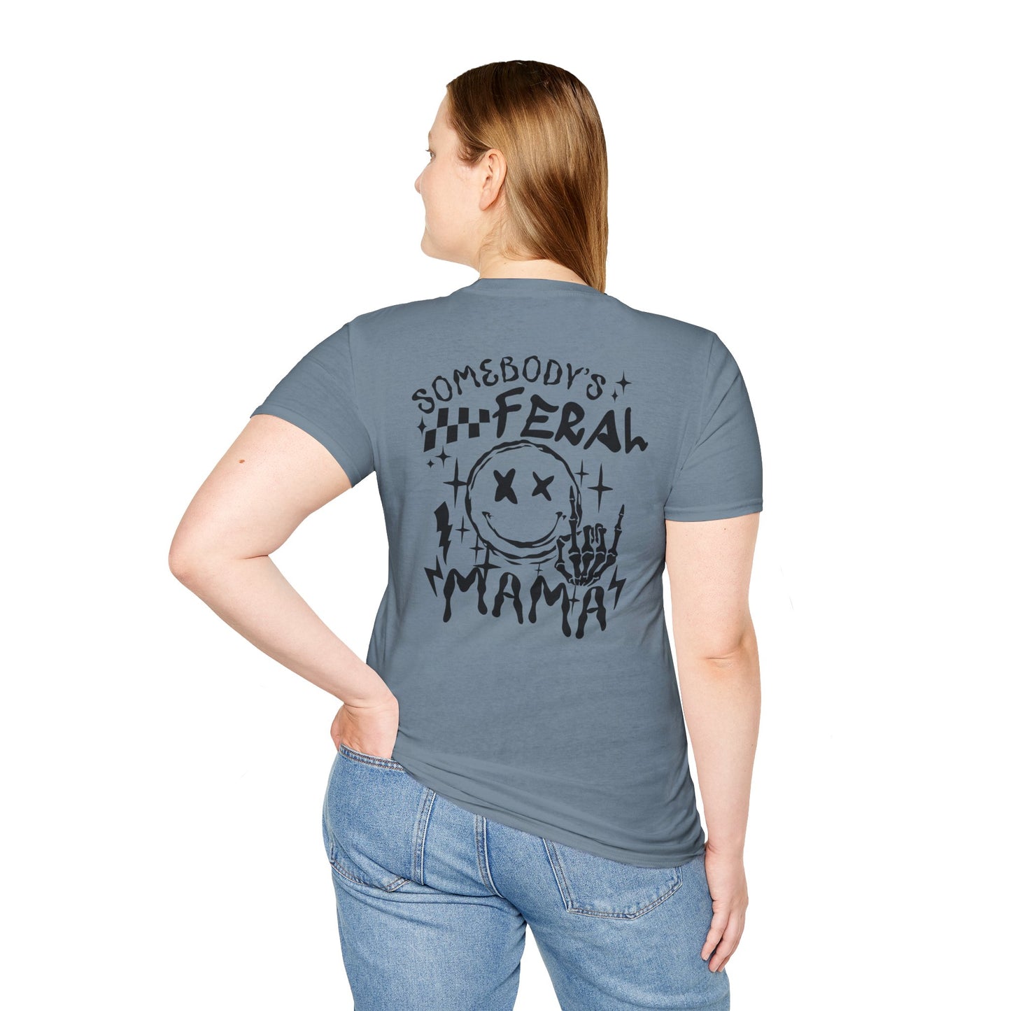 Feral Mama Unisex Softstyle T-Shirt