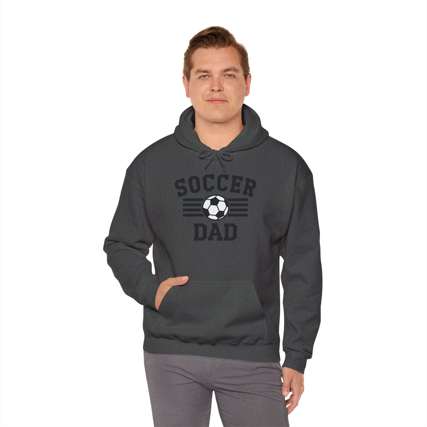 Soccer Dad Unisex Heavy Blend™ Hooded Sweatshirt - Perfect Gift for Soccer Lovers