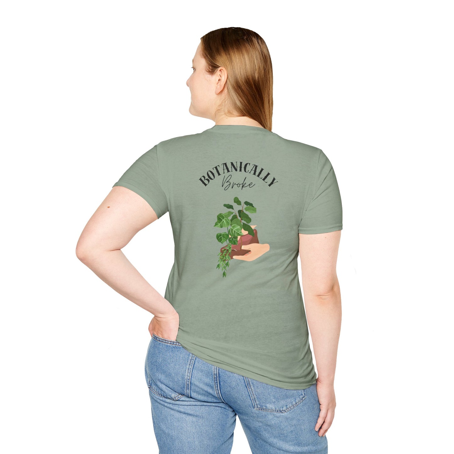 Squirrelly Foliage Botanically Broke T-Shirt