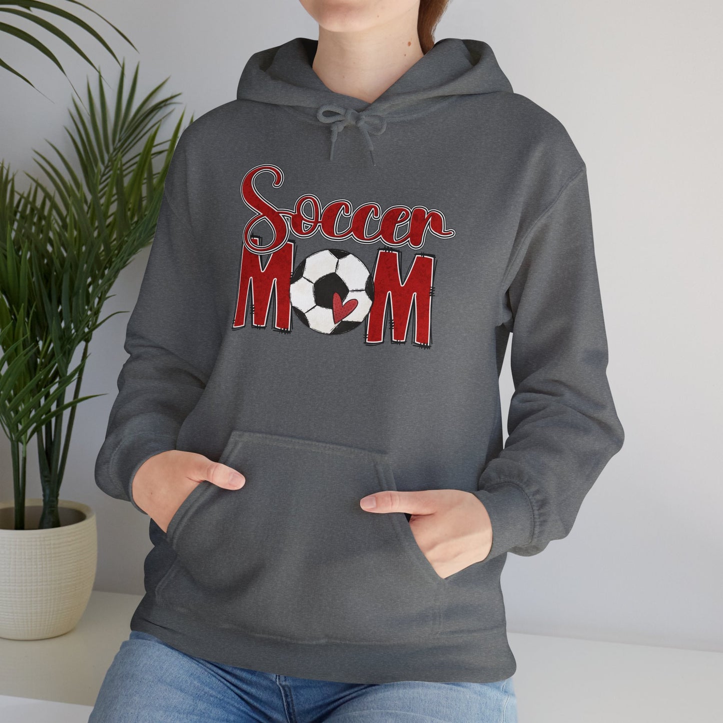 Soccer Mom Sweatshirt - Unisex Heavy Blend Hoodie for Sports Enthusiasts