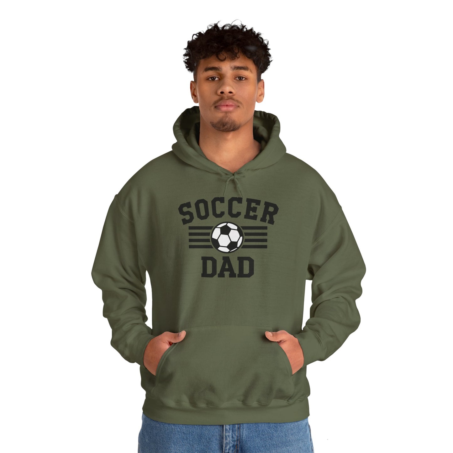 Soccer Dad Unisex Heavy Blend™ Hooded Sweatshirt - Perfect Gift for Soccer Lovers