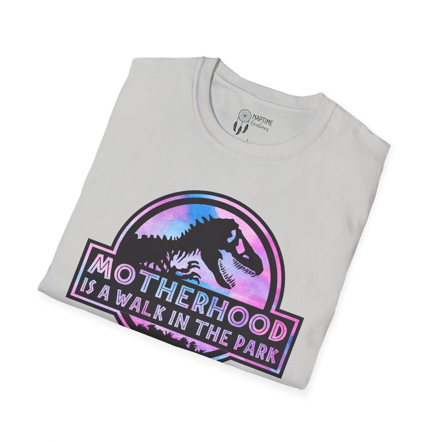 Dinosaur-Themed Motherhood T-Shirt - Fun & Comfortable Unisex Design