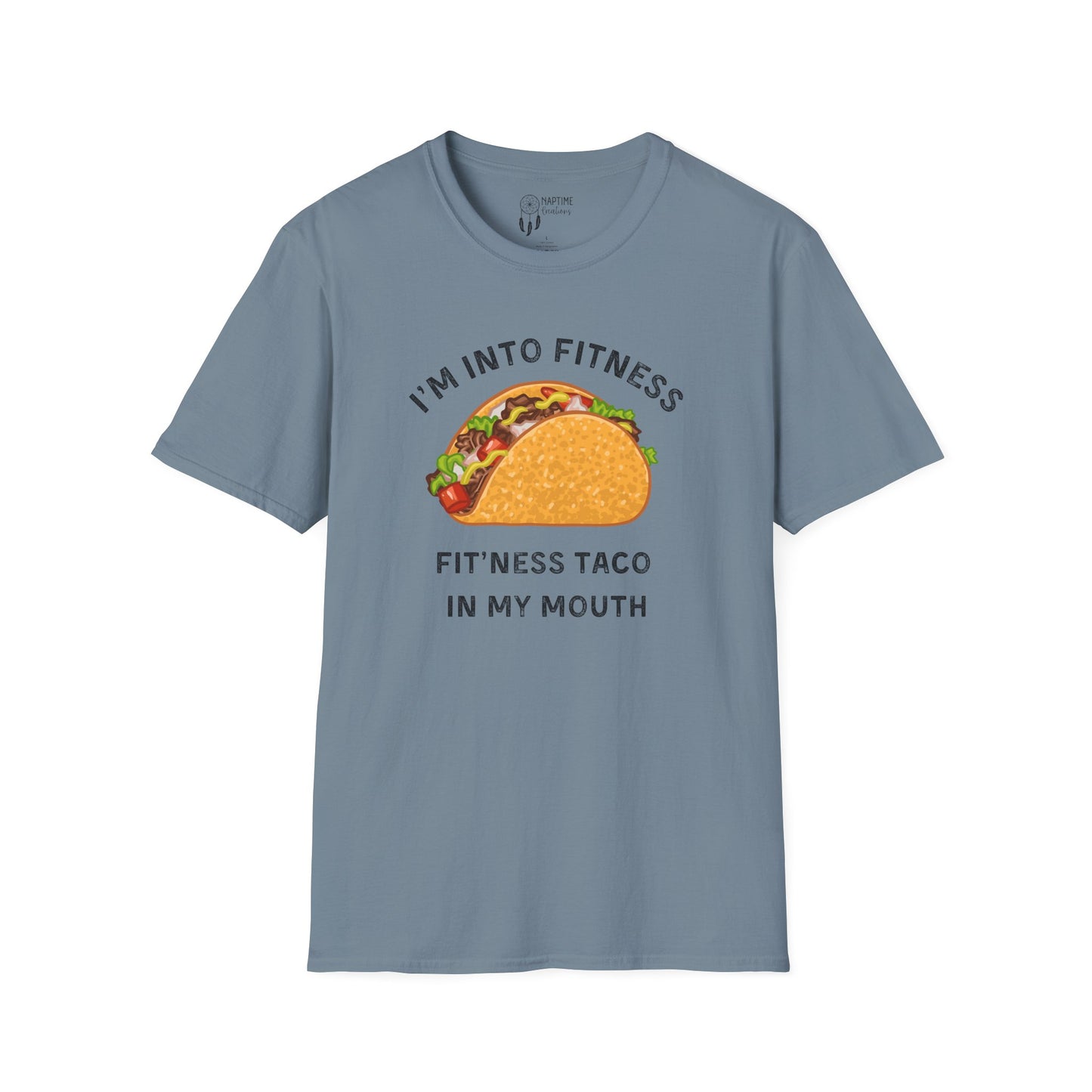 Funny Taco Fitness Unisex T-Shirt - Perfect for Foodies and Gym Enthusiasts