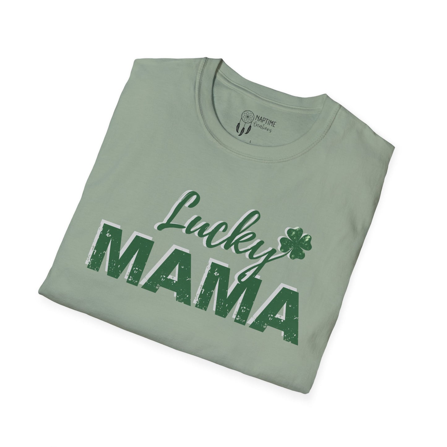Lucky Mama St. Patrick's Day Unisex Softstyle T-Shirt