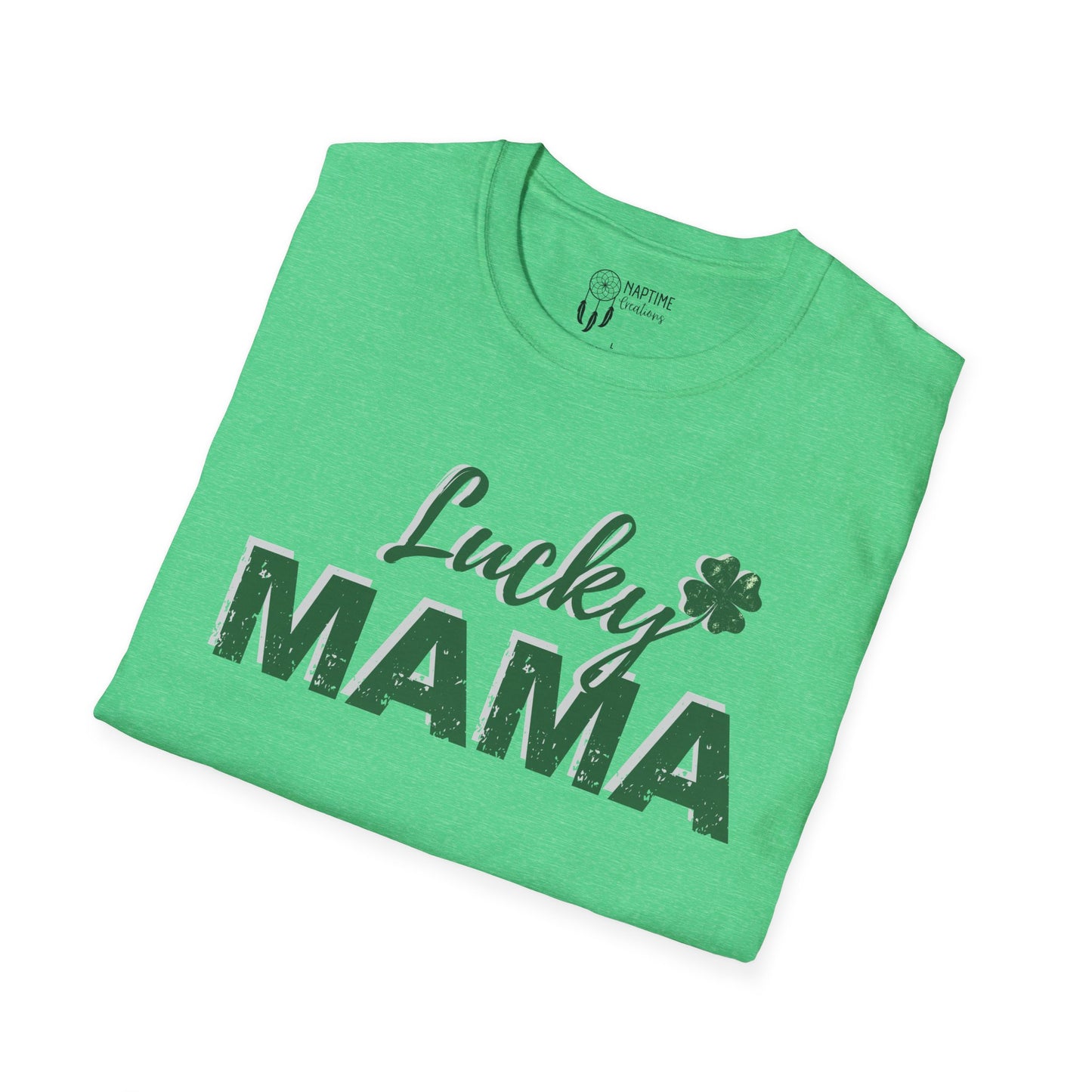 Lucky Mama St. Patrick's Day Unisex Softstyle T-Shirt