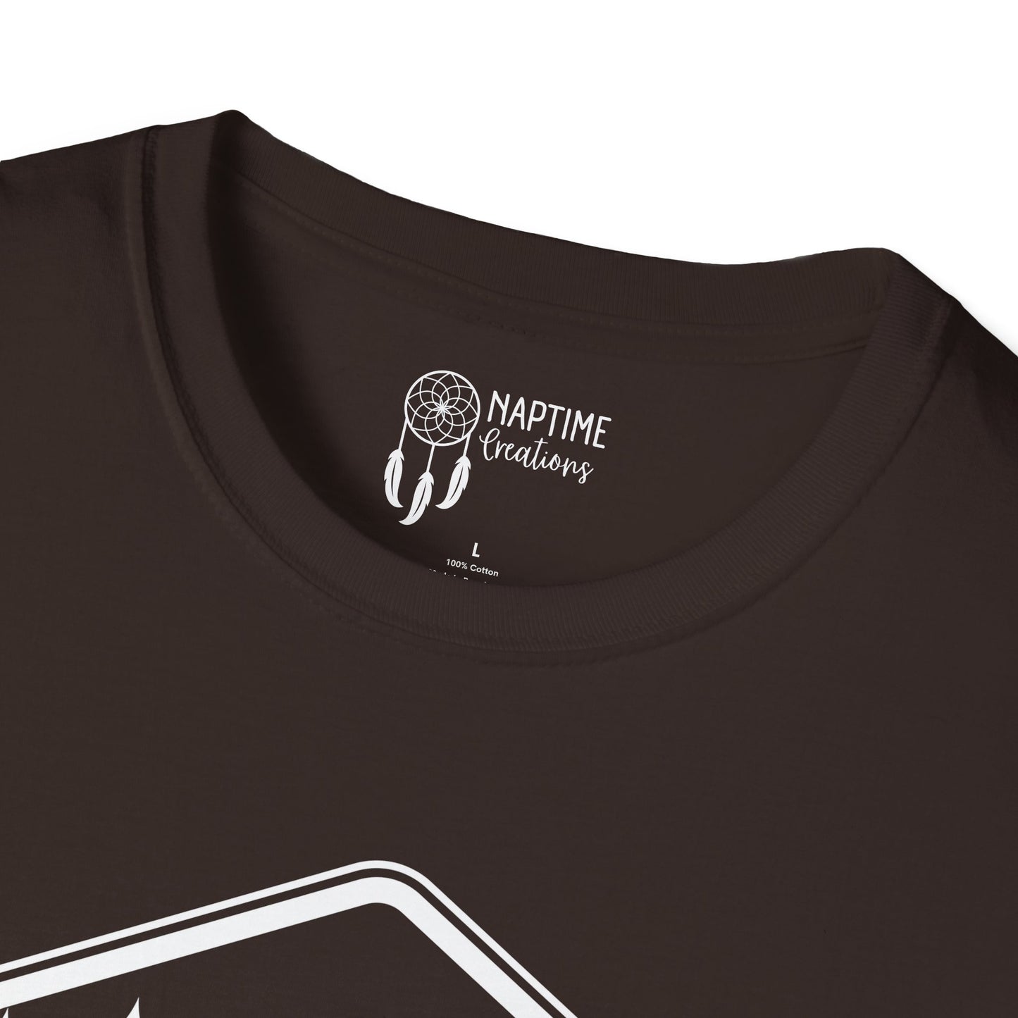 Unisex Softstyle T-Shirt - 'OUTSIDER' Camping Adventure Tee