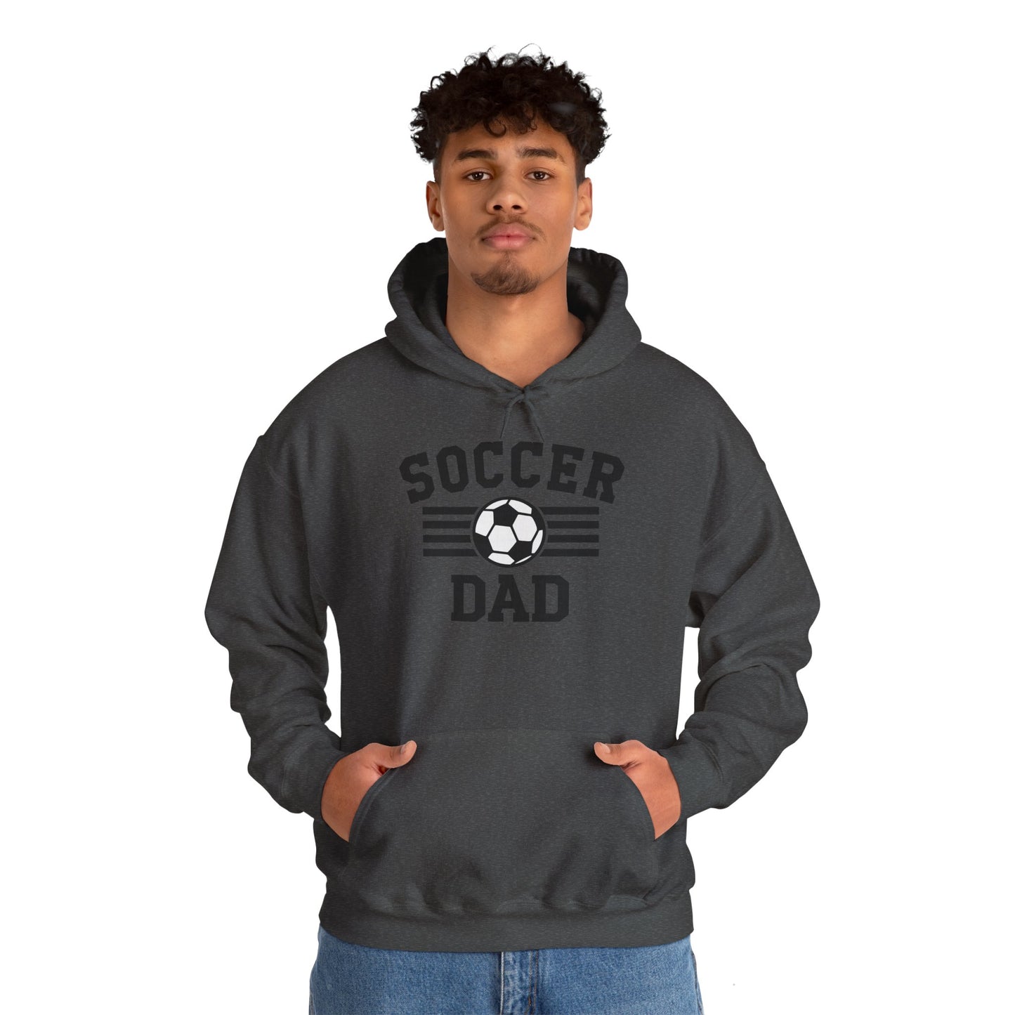 Soccer Dad Unisex Heavy Blend™ Hooded Sweatshirt - Perfect Gift for Soccer Lovers