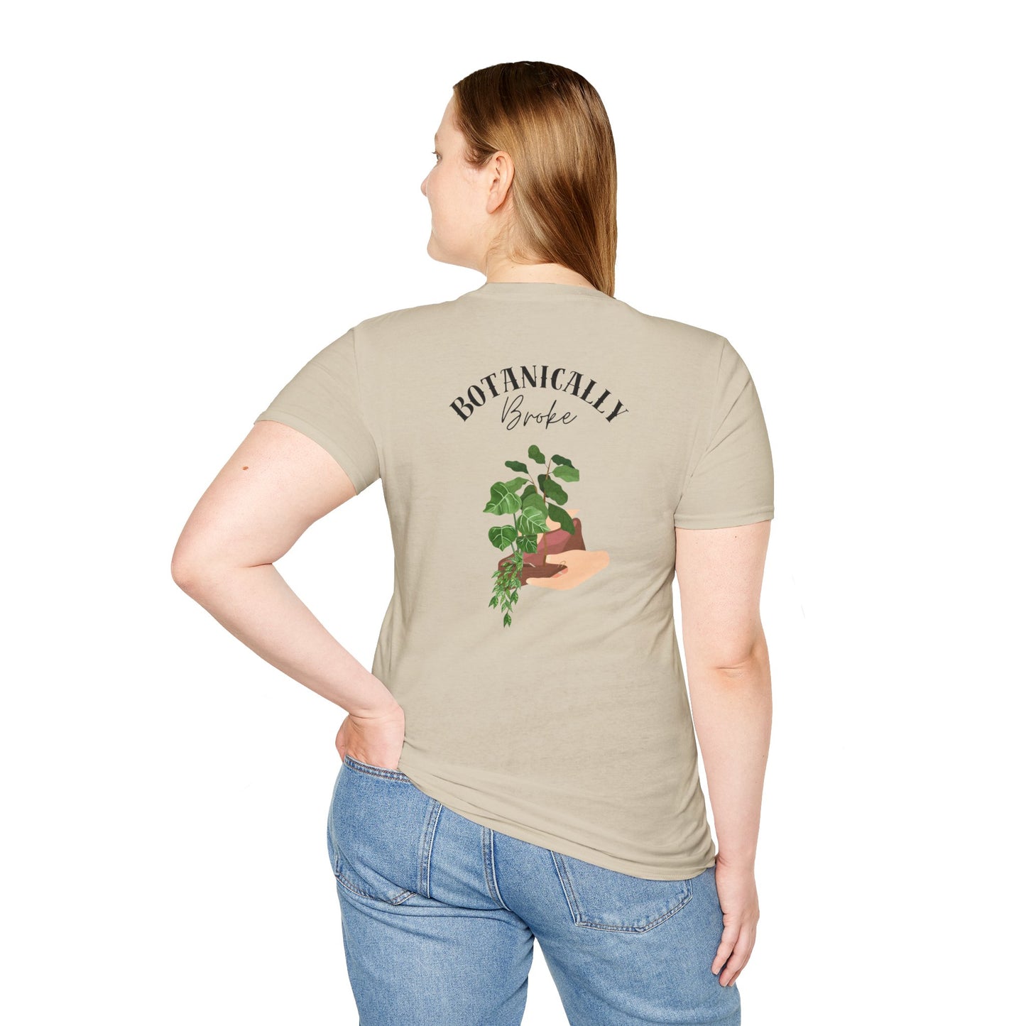 Squirrelly Foliage Botanically Broke T-Shirt