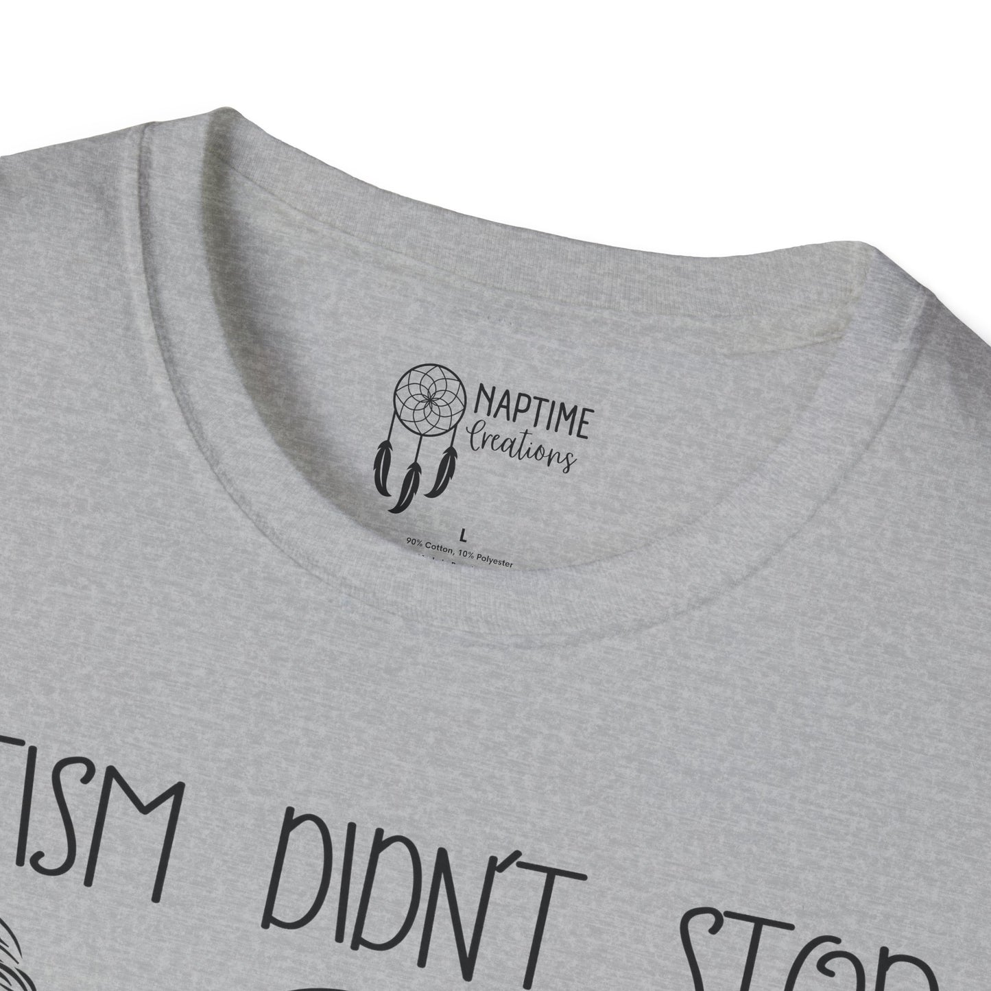 Autism Awareness Unisex Softstyle T-Shirt | Einstein, Mozart, Newton Design